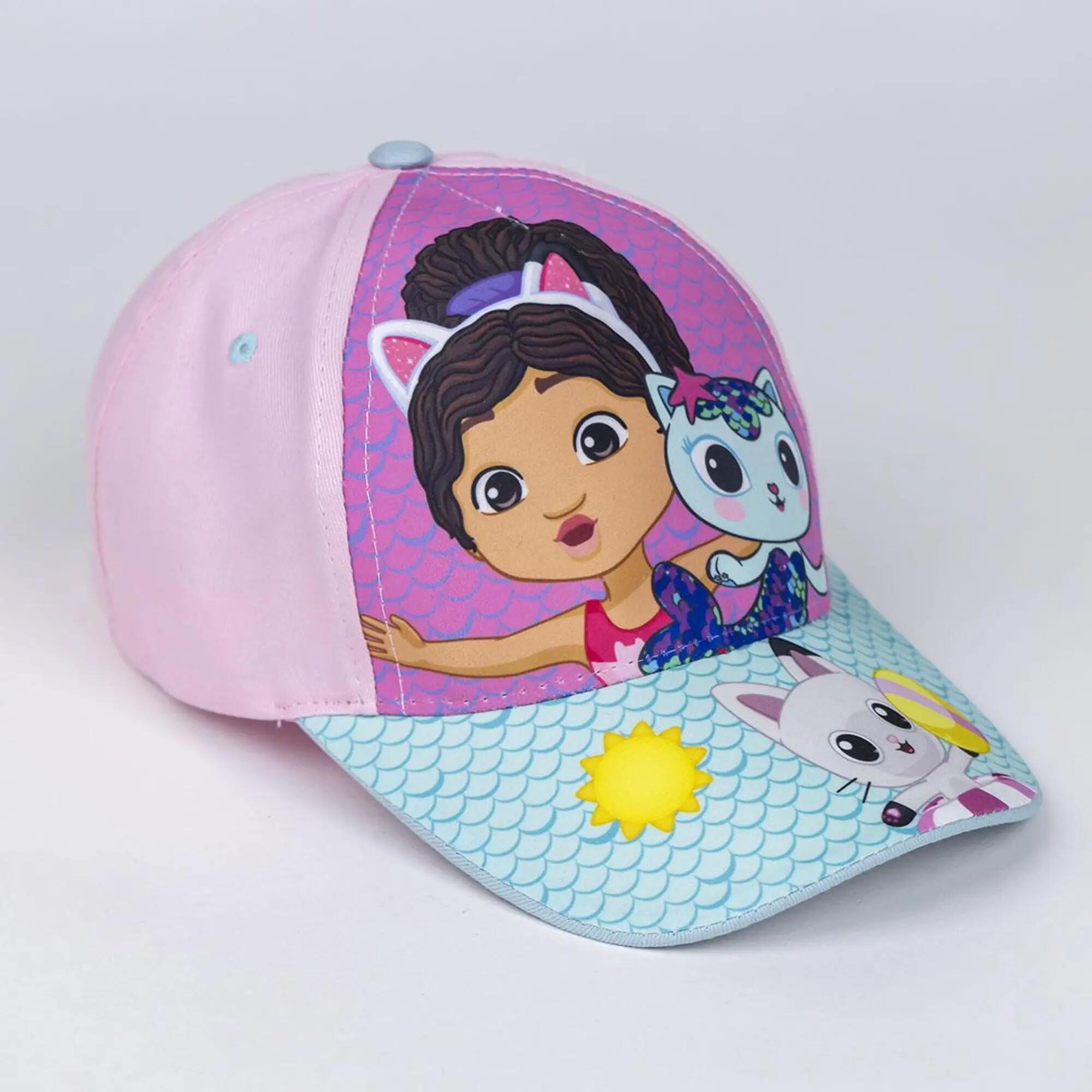 Boné Infantil Gabby’s Dollhouse com Viseira Curva e Ajuste Trasero Lila 2/2