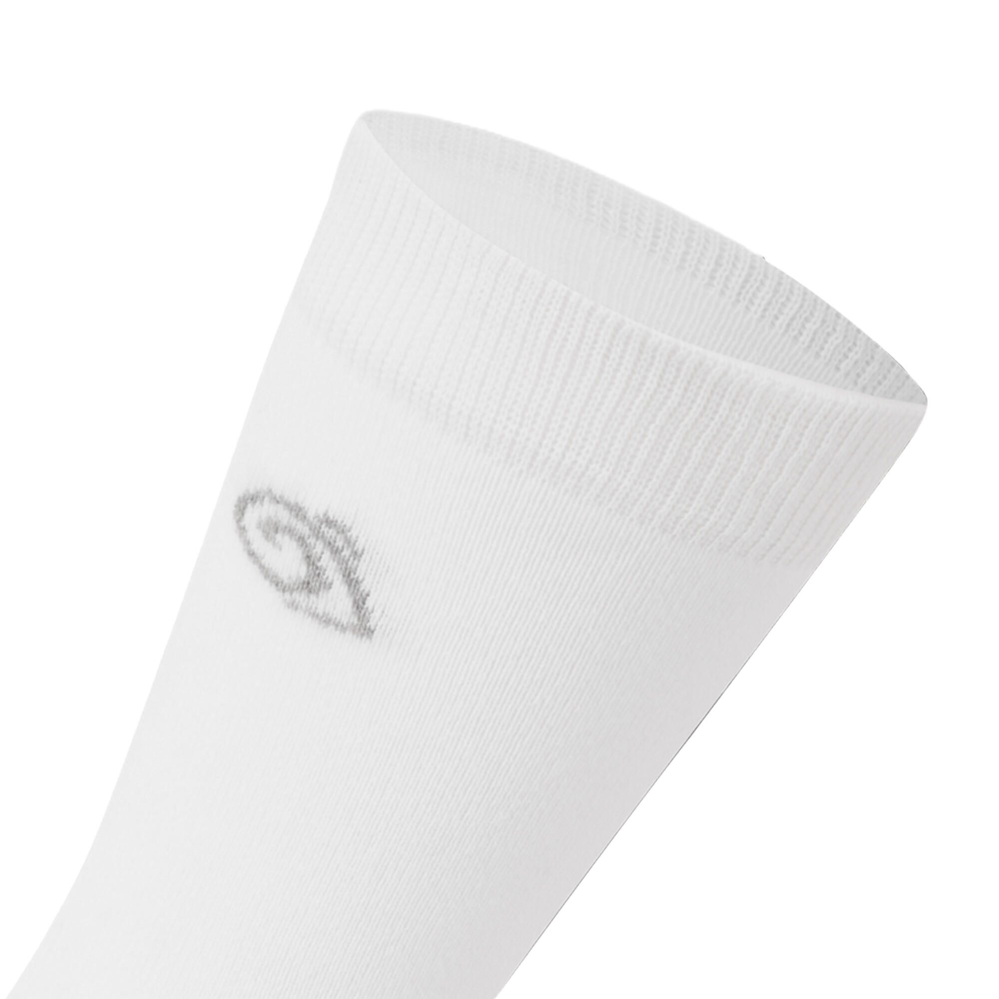 Lot De 2 Paires De Chaussettes Contrastées Adulte (Noir / Blanc) 3/4