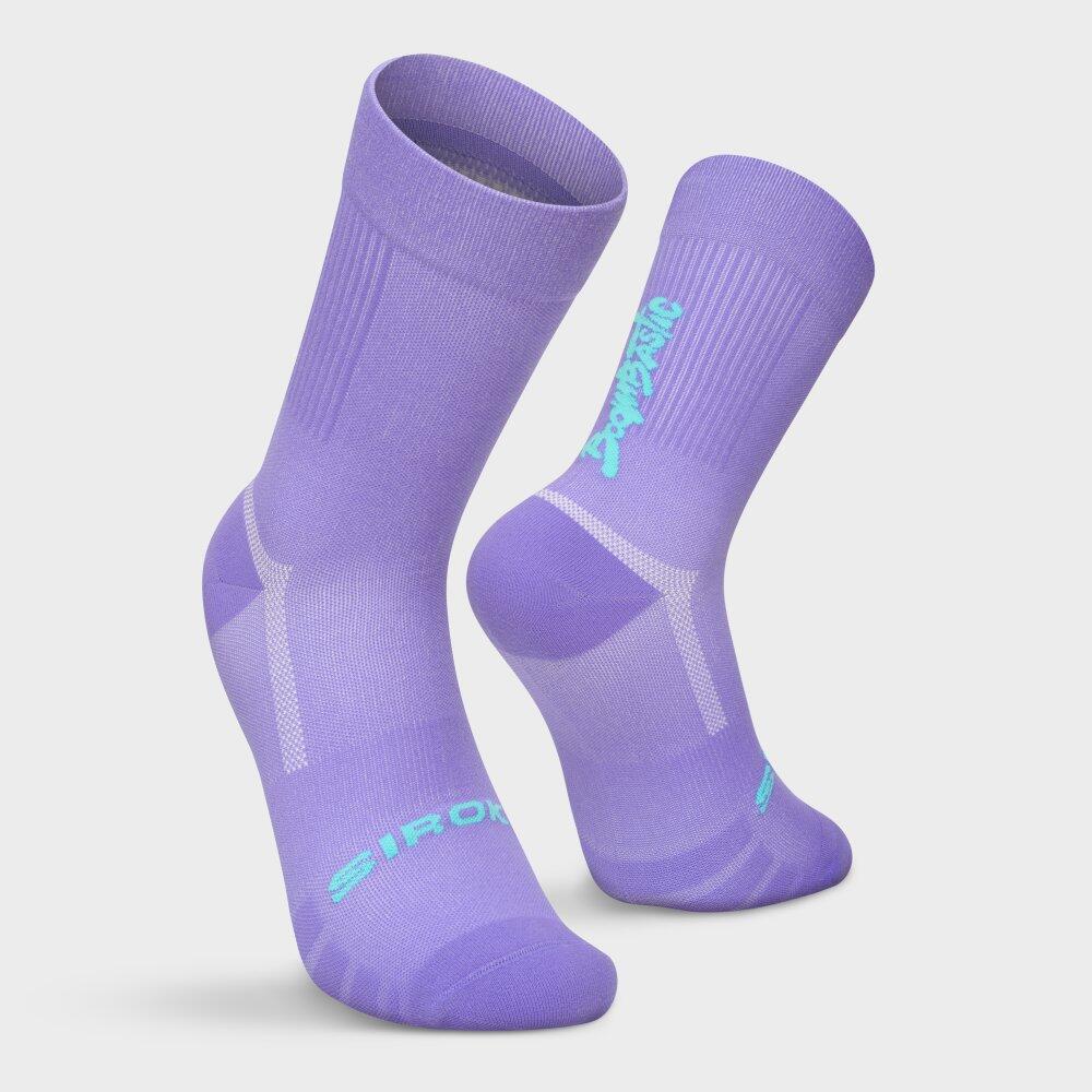 Meias de cano médio Boombastic Homem e mulher BBC Amp Purple Roxo 6/6