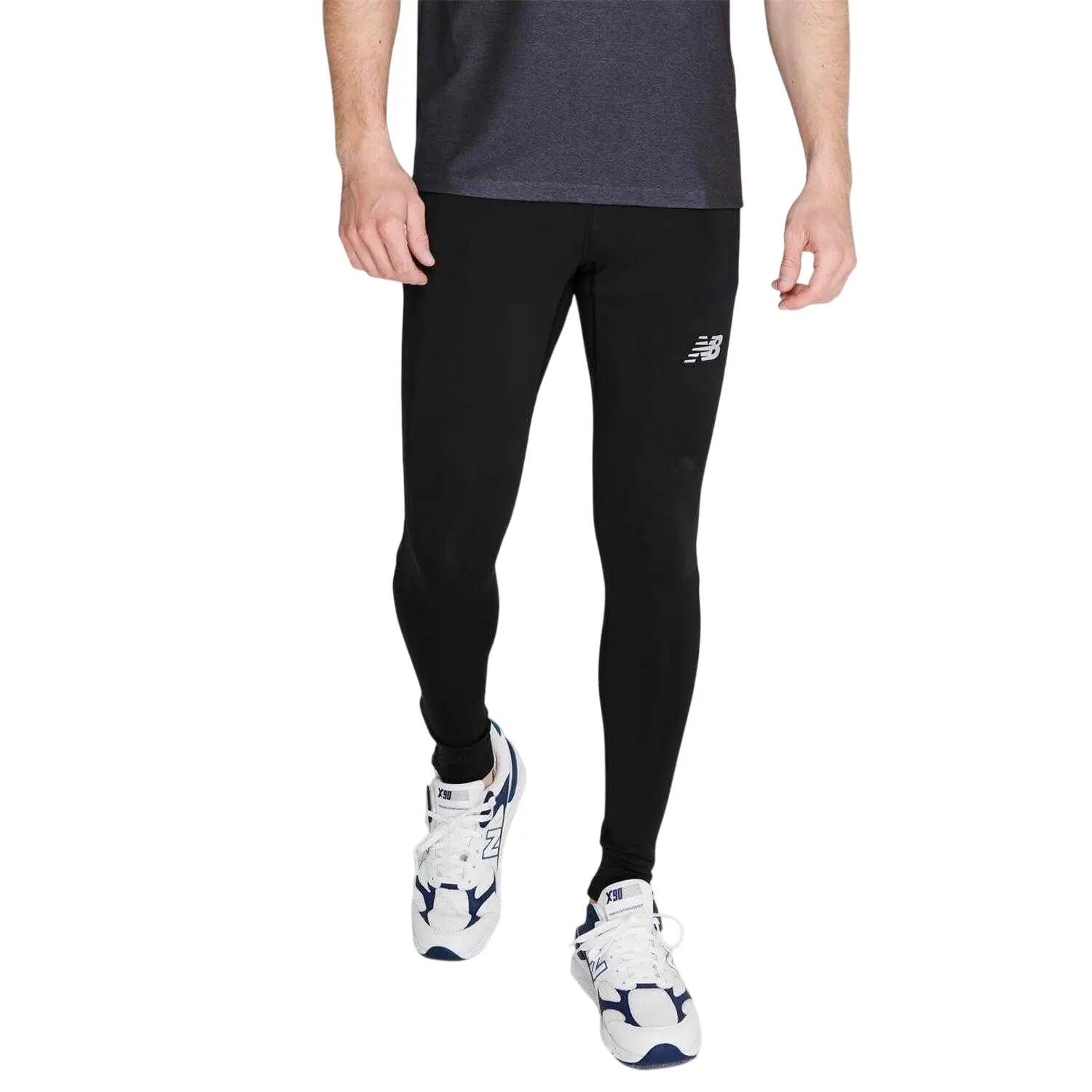 Mens Balance Logo Running Tights (Black) 3/3