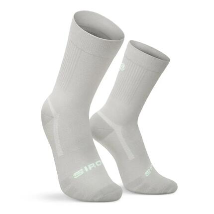 Heren en Dames boombastic crewsokken BBC Amp Gray Grijs