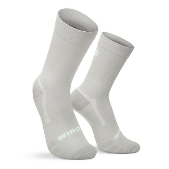 Heren en Dames boombastic crewsokken BBC Amp Gray Grijs