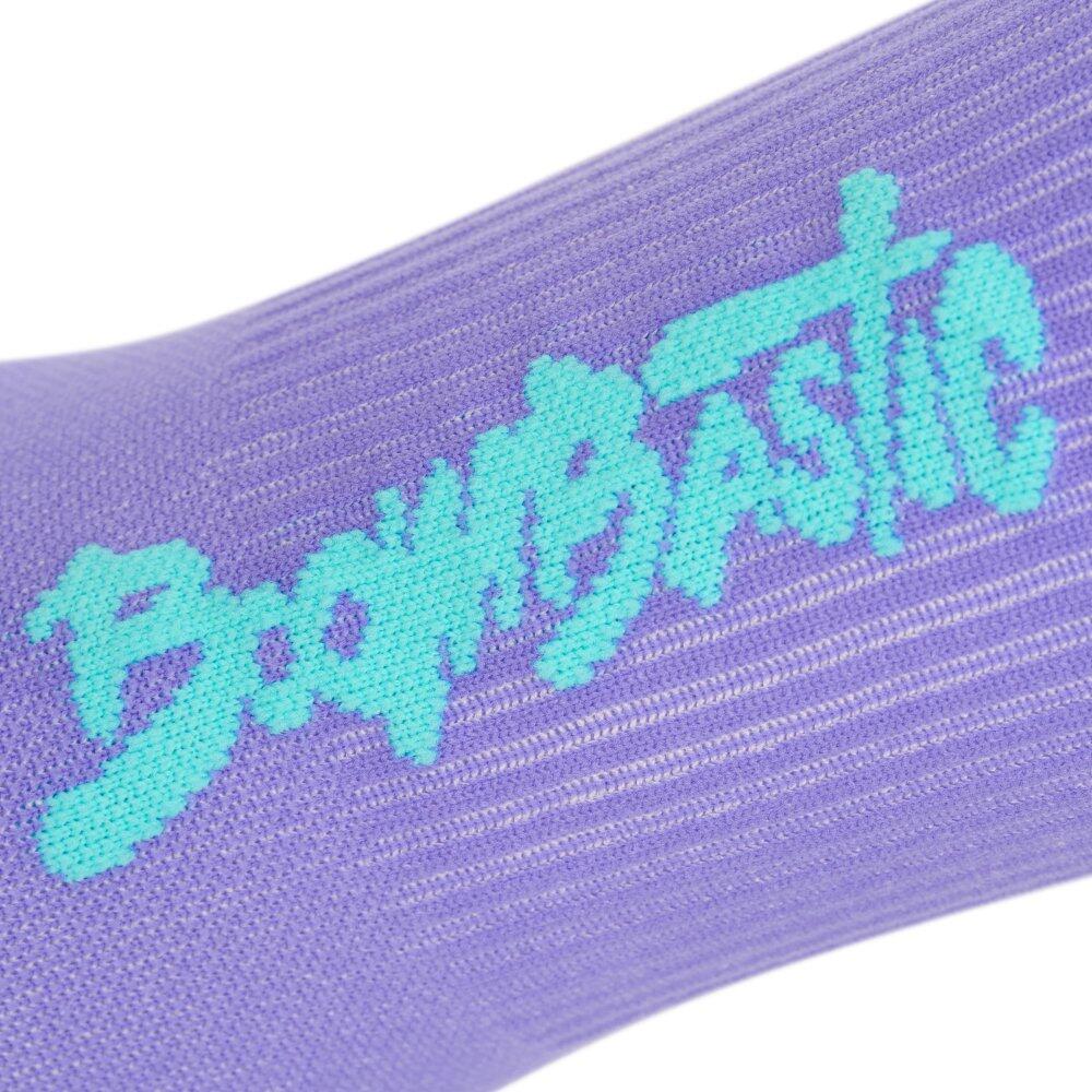 Meias de cano médio Boombastic Homem e mulher BBC Amp Purple Roxo 5/6