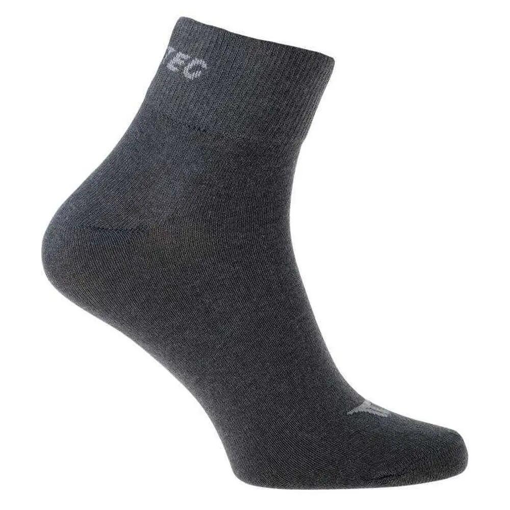Calzini Alla Caviglia Uomo Misura Confezione 3 Hi-Tec Chire II Nero 2/2