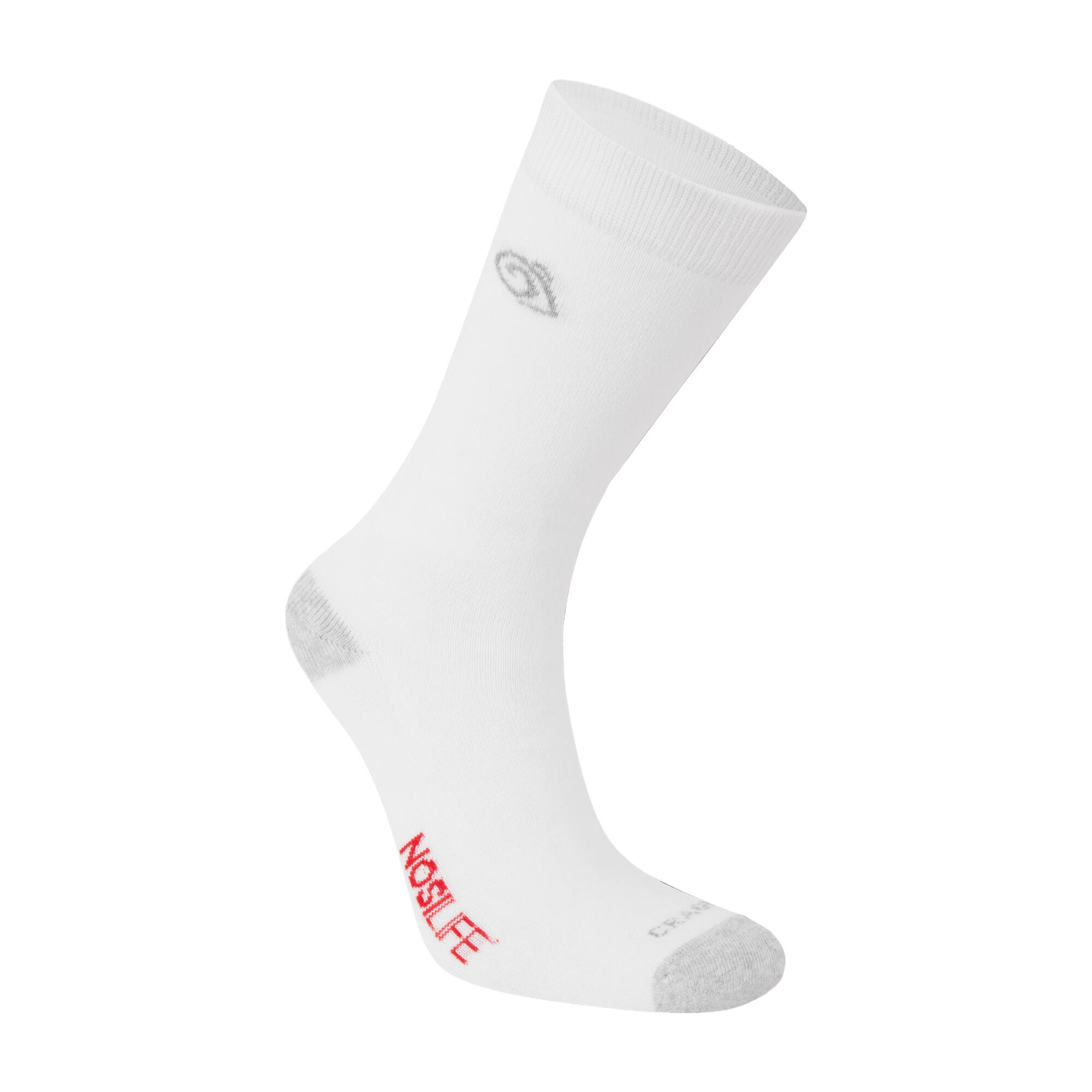 Lot De 2 Paires De Chaussettes Contrastées Adulte (Noir / Blanc) 2/4