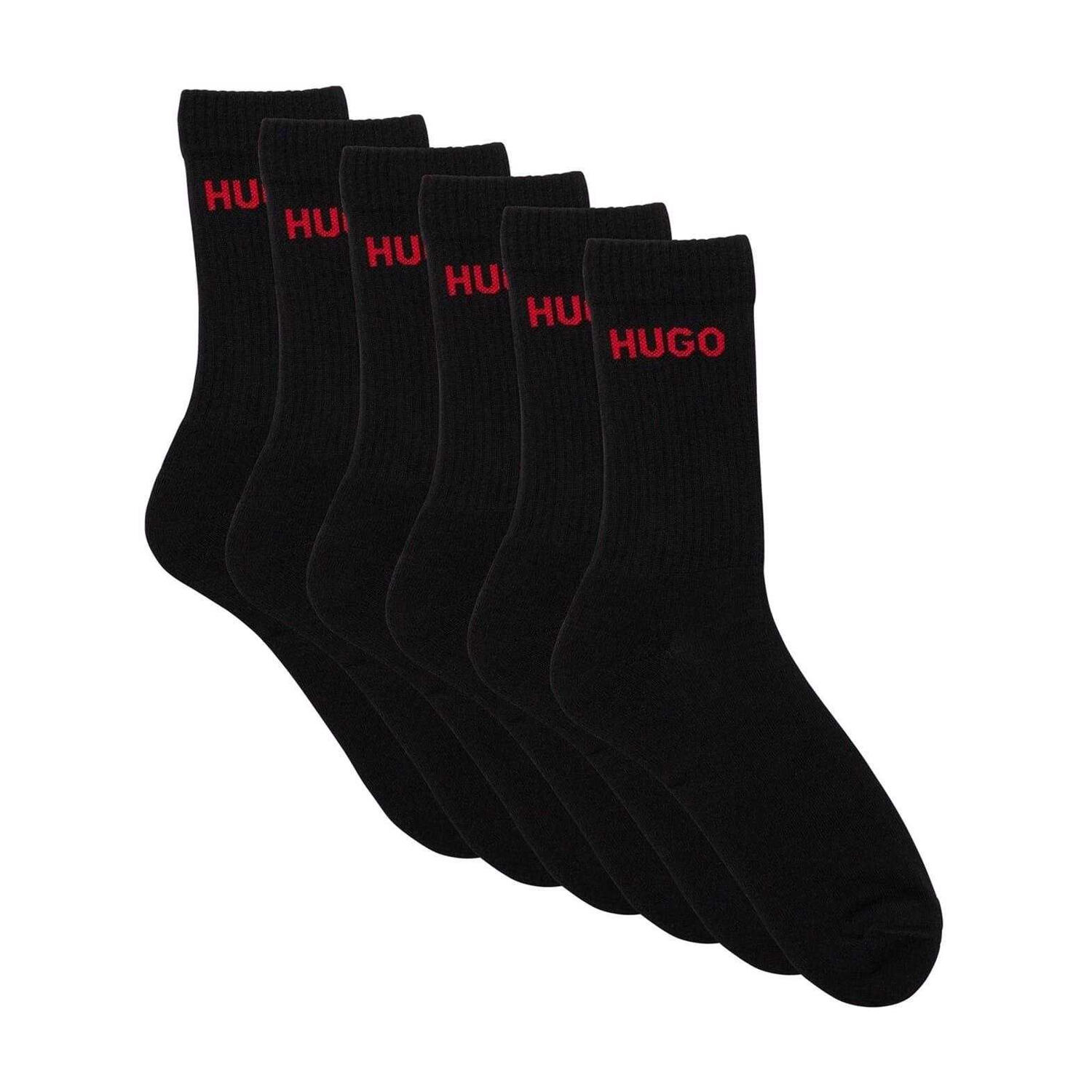 Lot De 6 Chaussettes Homme (Noir) 3/3