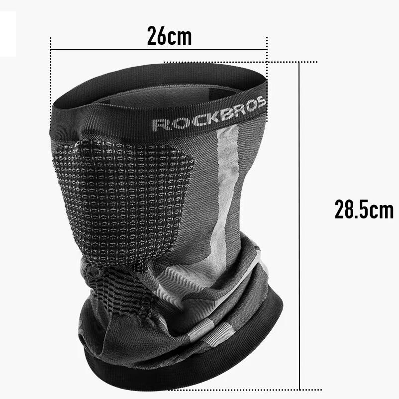 Komin maska na twarz Rockbros wiatroodporna anty UV oddychająca 2/7