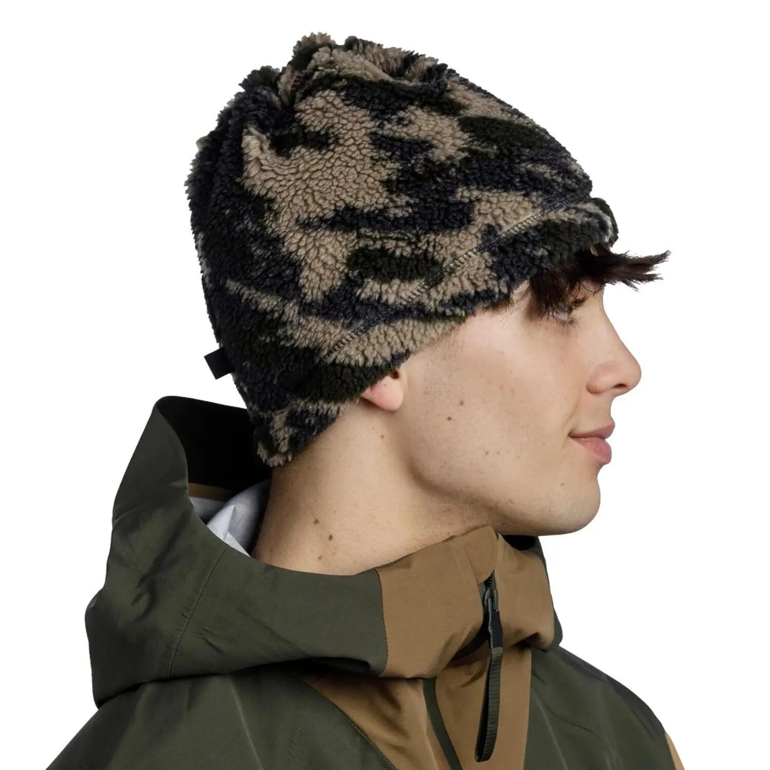 Braga de Cuello Switch de Tejido Polar Marrón, Marrón, Negro, Negro 4/4