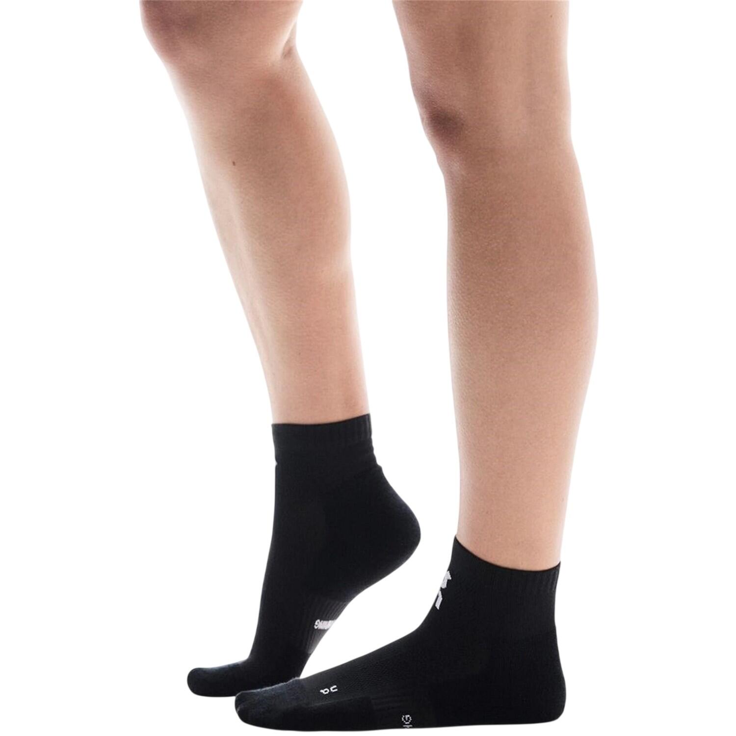 Lot De 2 Chaussettes De Sport CORE Adulte (Noir) 3/3