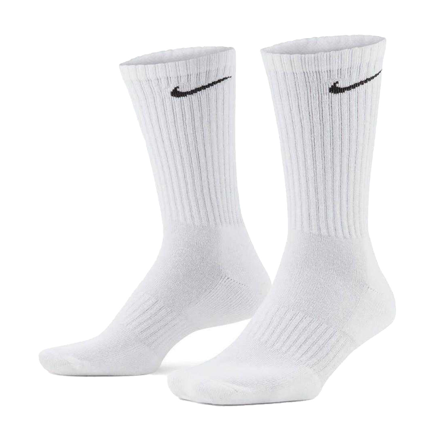 "Everyday" Socken für Damen Unisex (3erPack) Herren Weiß/Schwarz 3/4