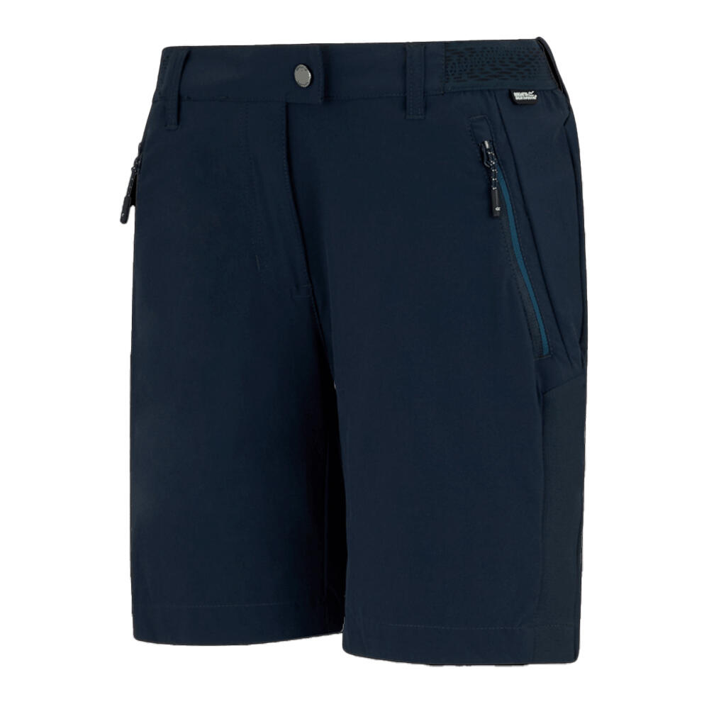 Short Uni À Taille Semiélastiquée MOUNTAIN Femme (Bleu Marine / Bleu Marine) 3/4