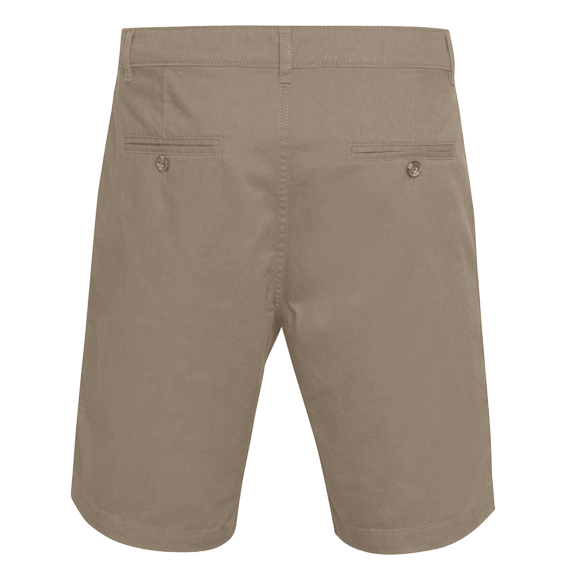 Mens Casual Chino Shorts (Khaki) 2/2