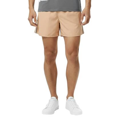 Short Motif/style Rayure Latérale Homme (Beige)