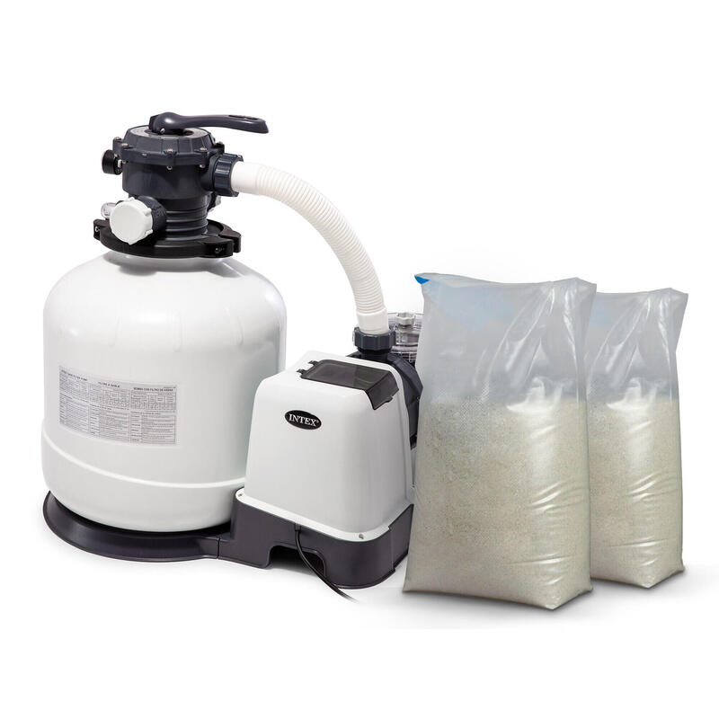 Pompa filtrująca piaskowa Intex 12000 l/h + 50 kg piasek 26652