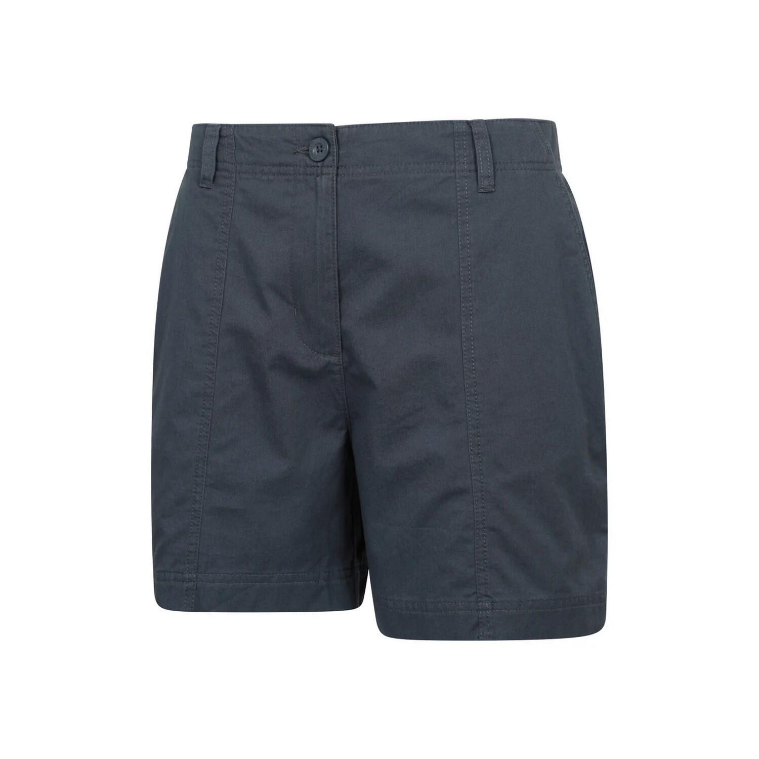Short De Marche Décontracté Et Uni ROBIN Femme (Bleu Marine) 3/3