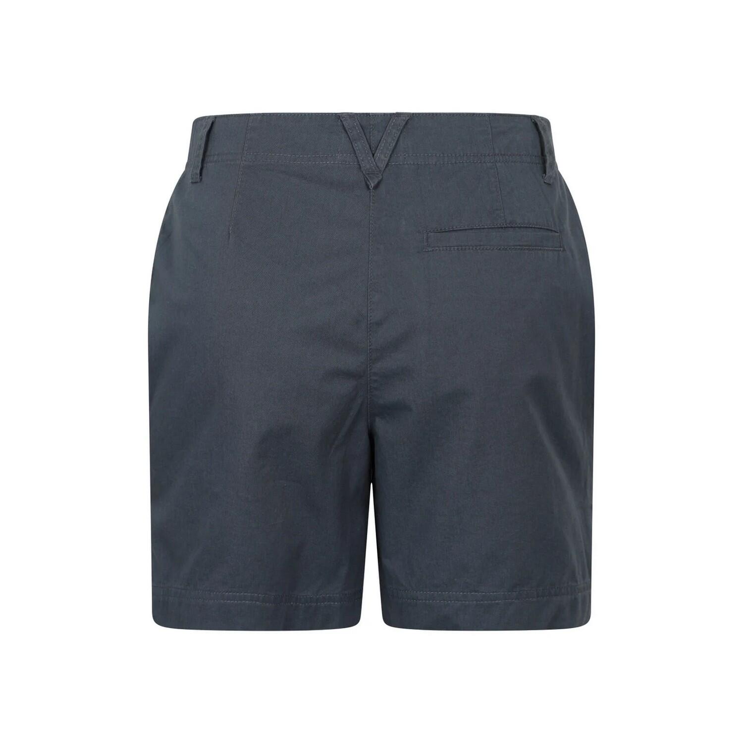 Short De Marche Décontracté Et Uni ROBIN Femme (Bleu Marine) 2/3