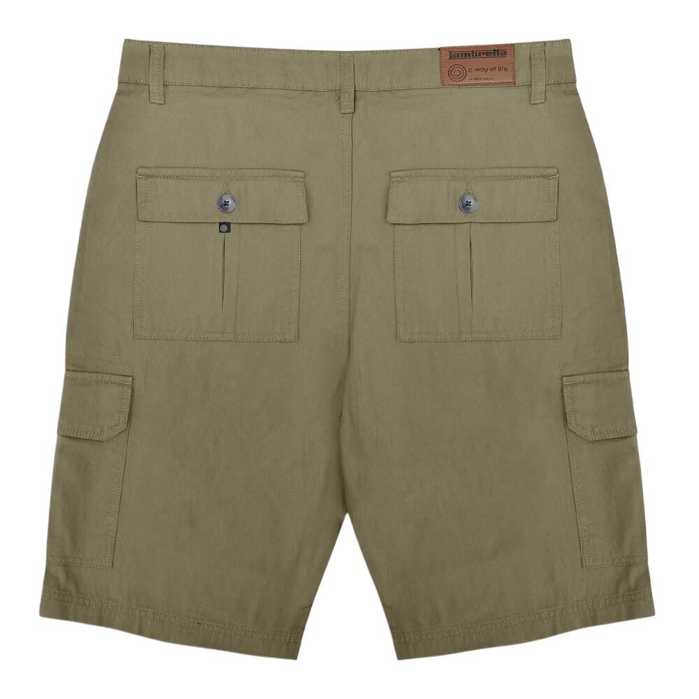 CargoShorts für Herren Khakigrün 3/4