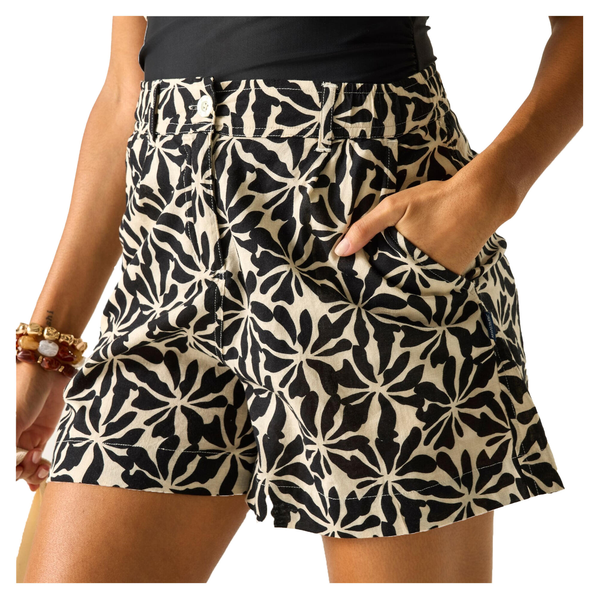 Szorty Damskie Sabelle Abstract Floral 4/5