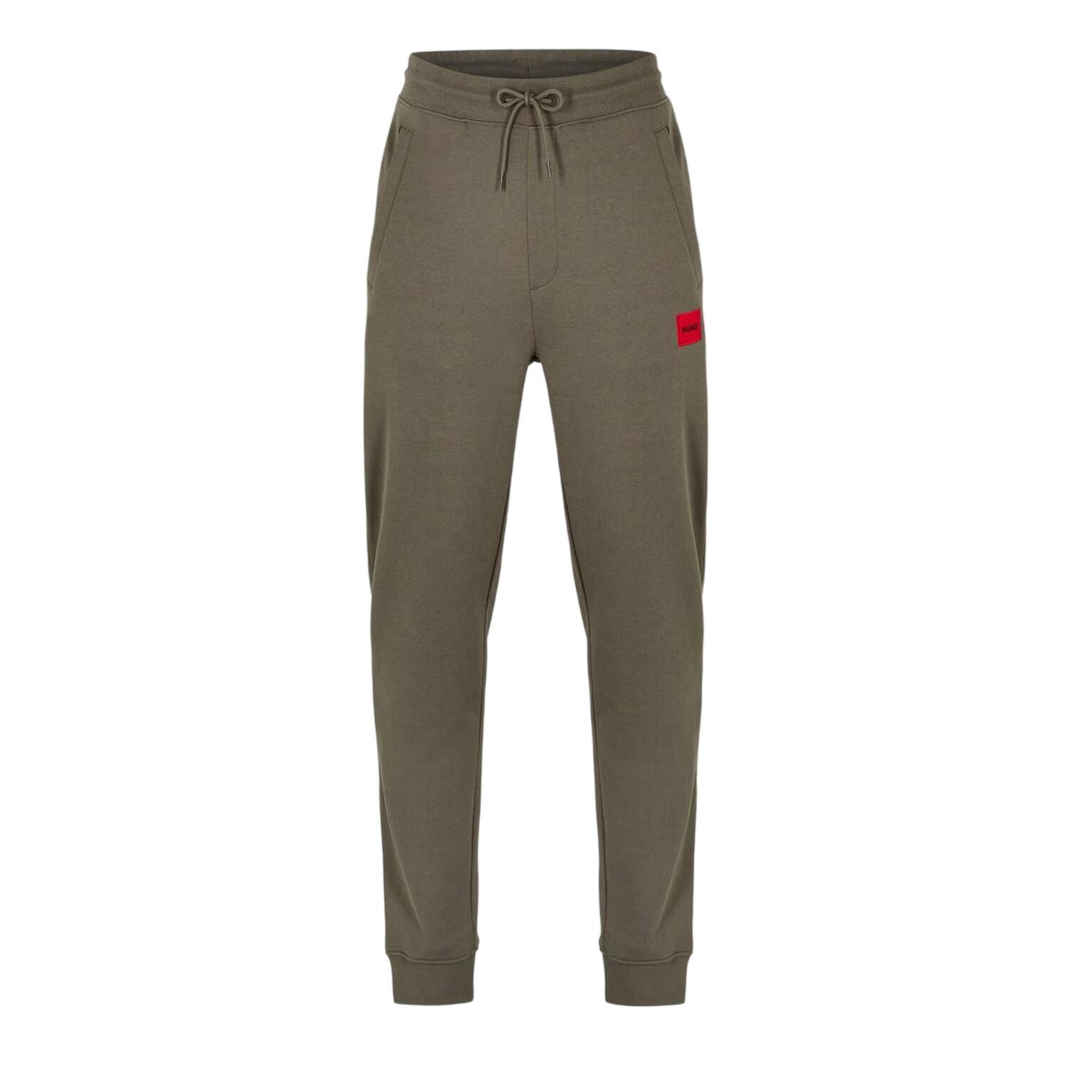 Mens Logo Cuffed Jogging Bottoms (Medium Grey) 2/4