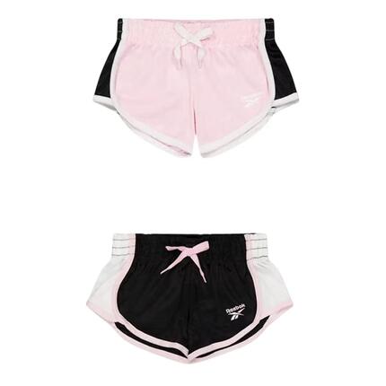 Lot De 2 Shorts Sport Fille (Rose Vif)
