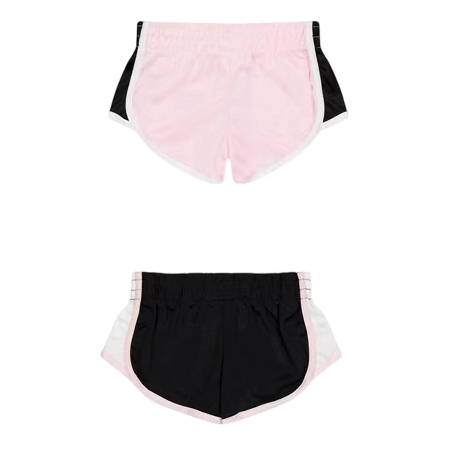 Lot De 2 Shorts Sport Fille (Rose Vif) 2/2