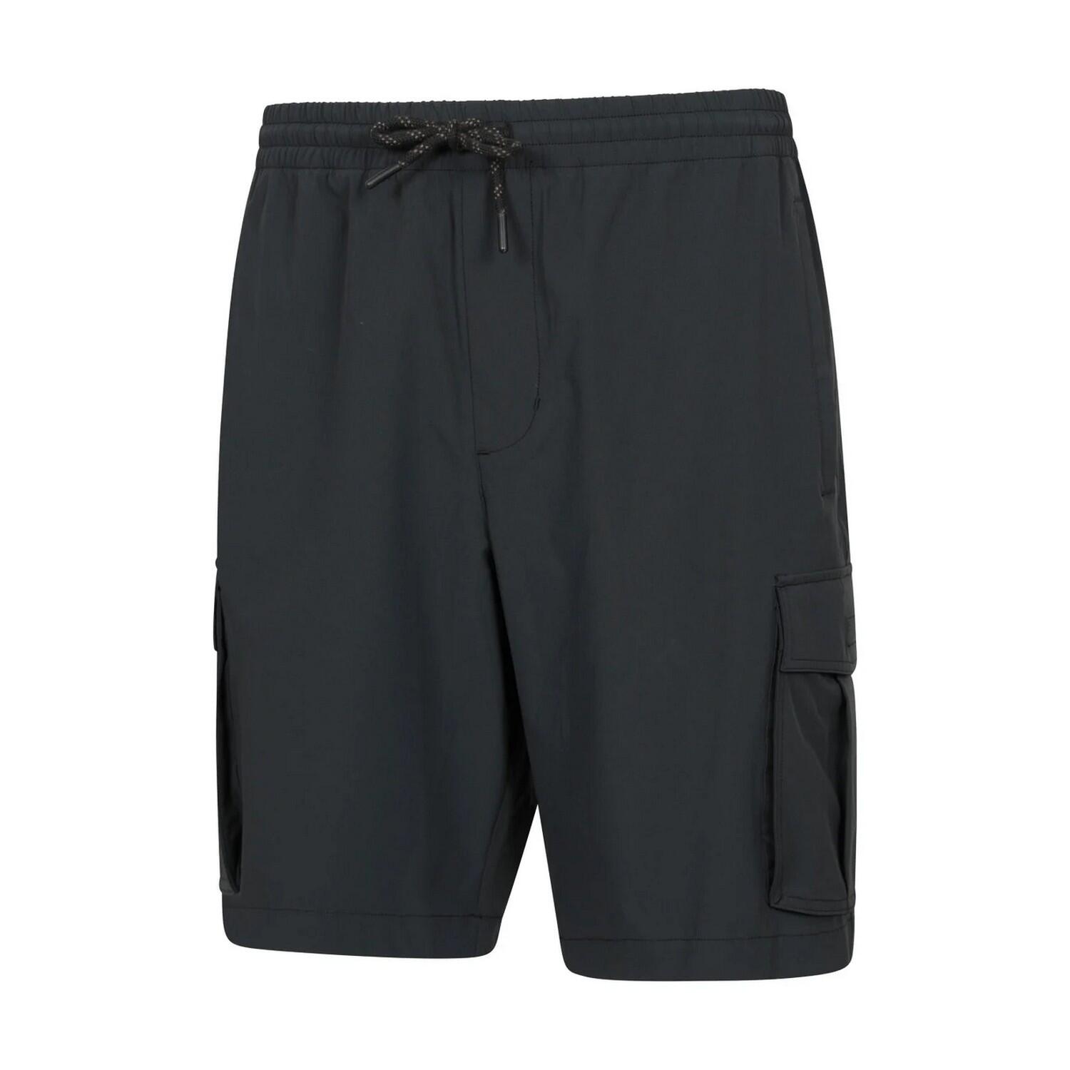 Short Uni À Poches Pour Tous Les Jours Homme (Noir) 4/6