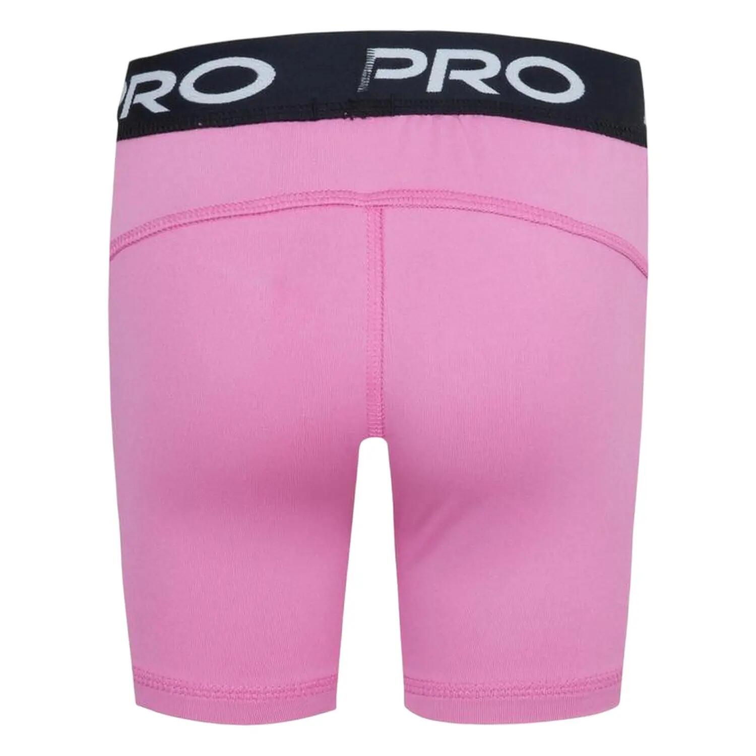 Short De Compression PRO Fille (Rose) 2/3