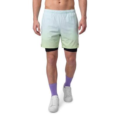 Heren boombastic 2-in-1 shorts bbc clap green groen