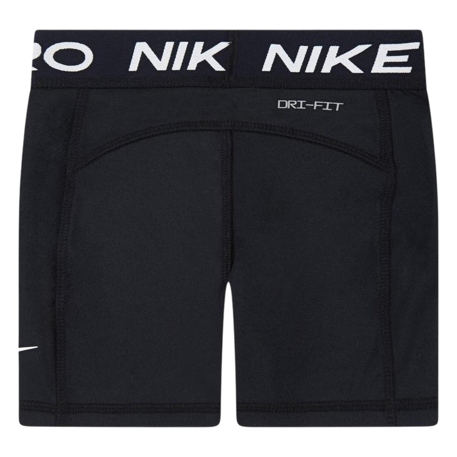 Shorts de Compresión Pro Niñas Negro 2/3