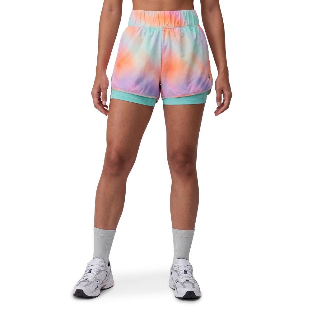 Women boombastic ’s 2-in-1 layered shorts BBC Bass-W Purple Purple