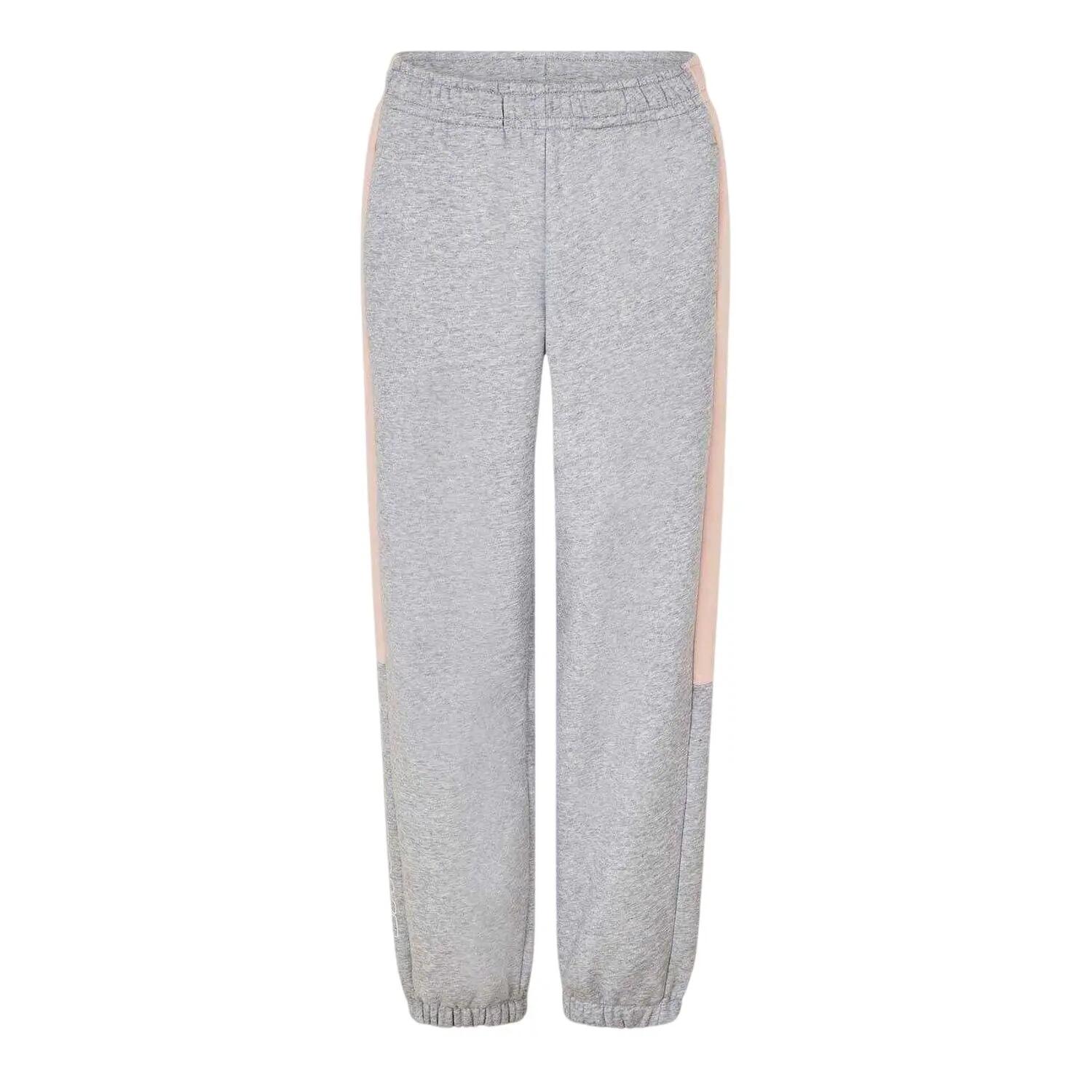 Pantaloni Da Jogging Pile Aperto Dritto Donna Lacoste Argento 2/3