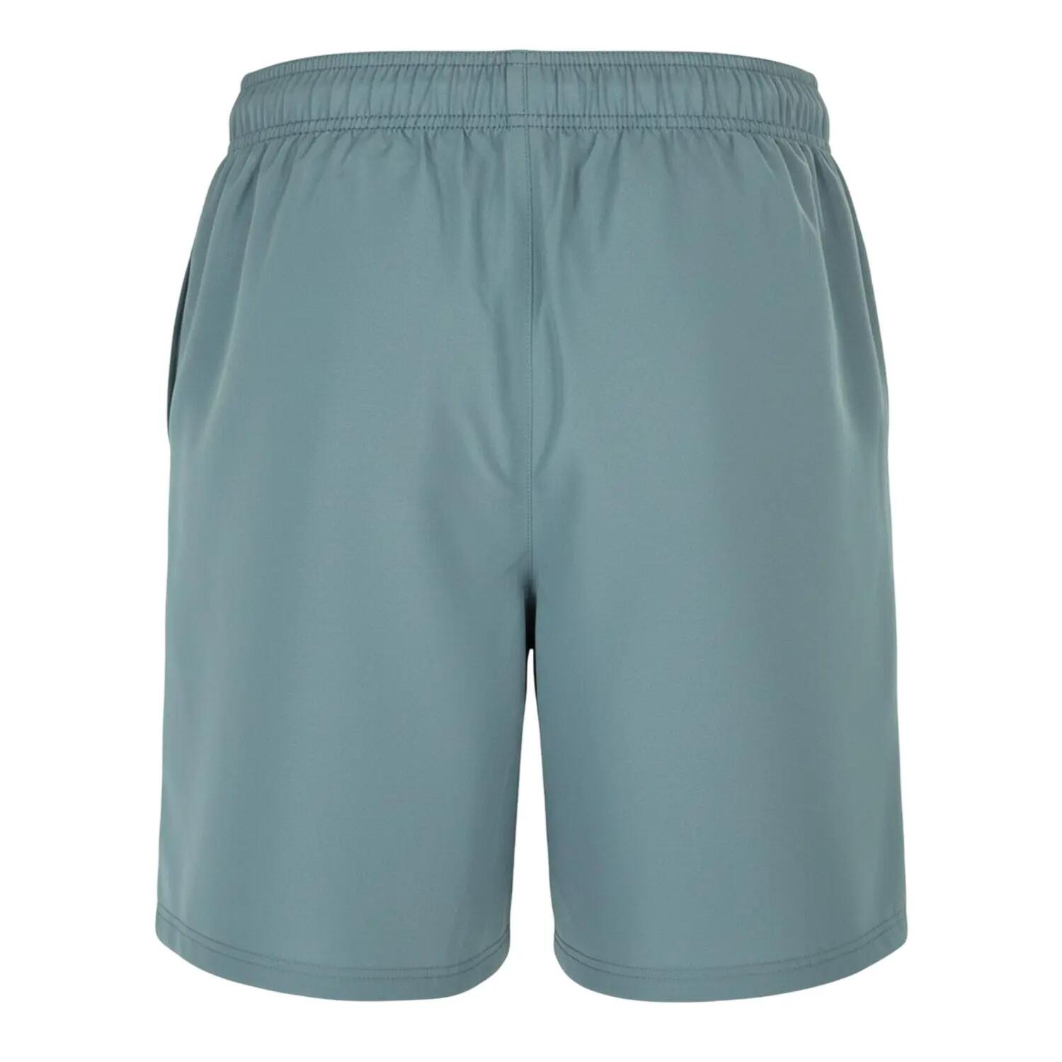 Pantaloncini Logo Uomo Slazenger Blu Ardesia 3/4
