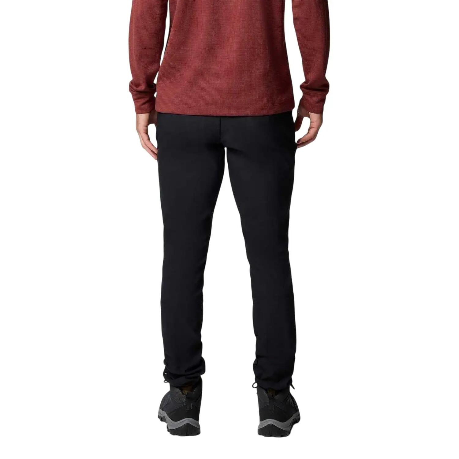 Mens Mesa Regular Trousers (Black) 2/3