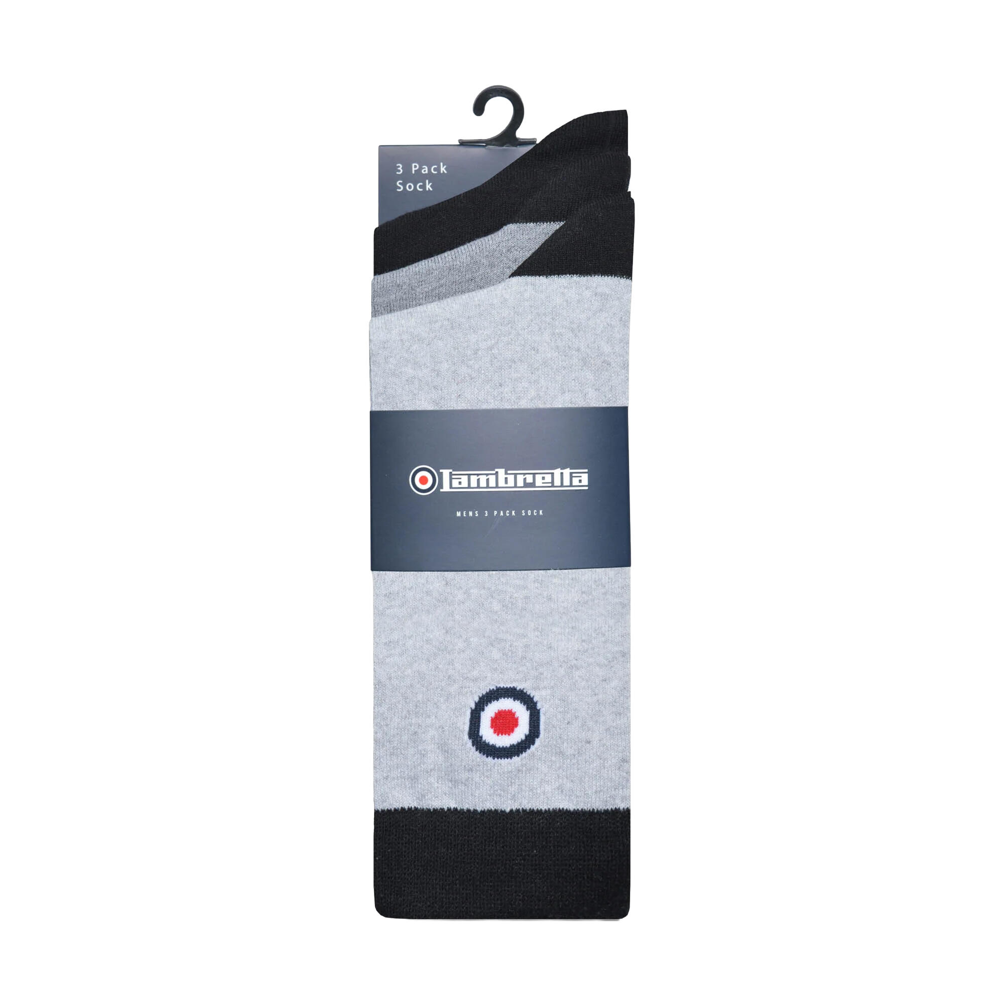 Chaussettes Homme (Noir / Charbon / Gris) 2/3