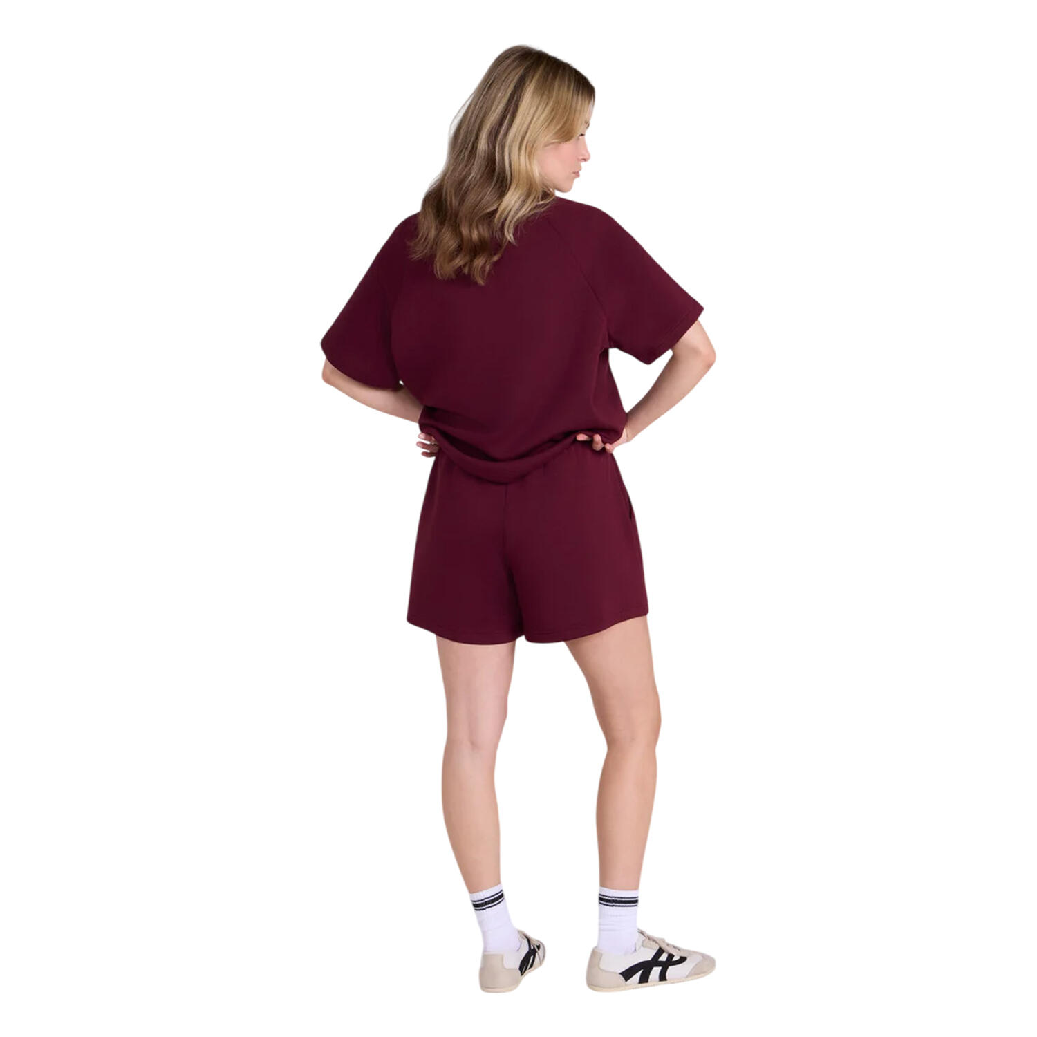 Pantaloncini Da Viaggio Donna Animal Cora Borgogna 4/4