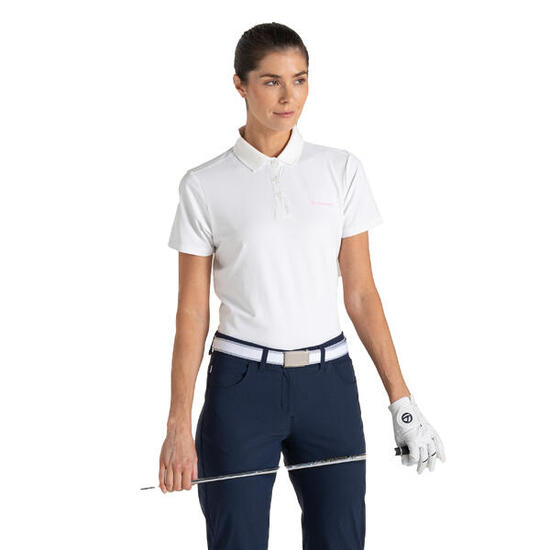 Polo De Golf Manches Courtes THORNBURY Femme (Blanc)