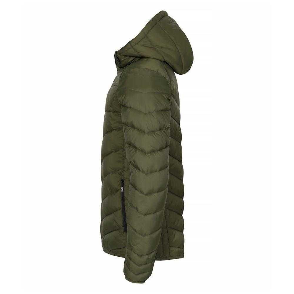 "Idaho" Steppjacke für Herren Nebelgrün 3/4