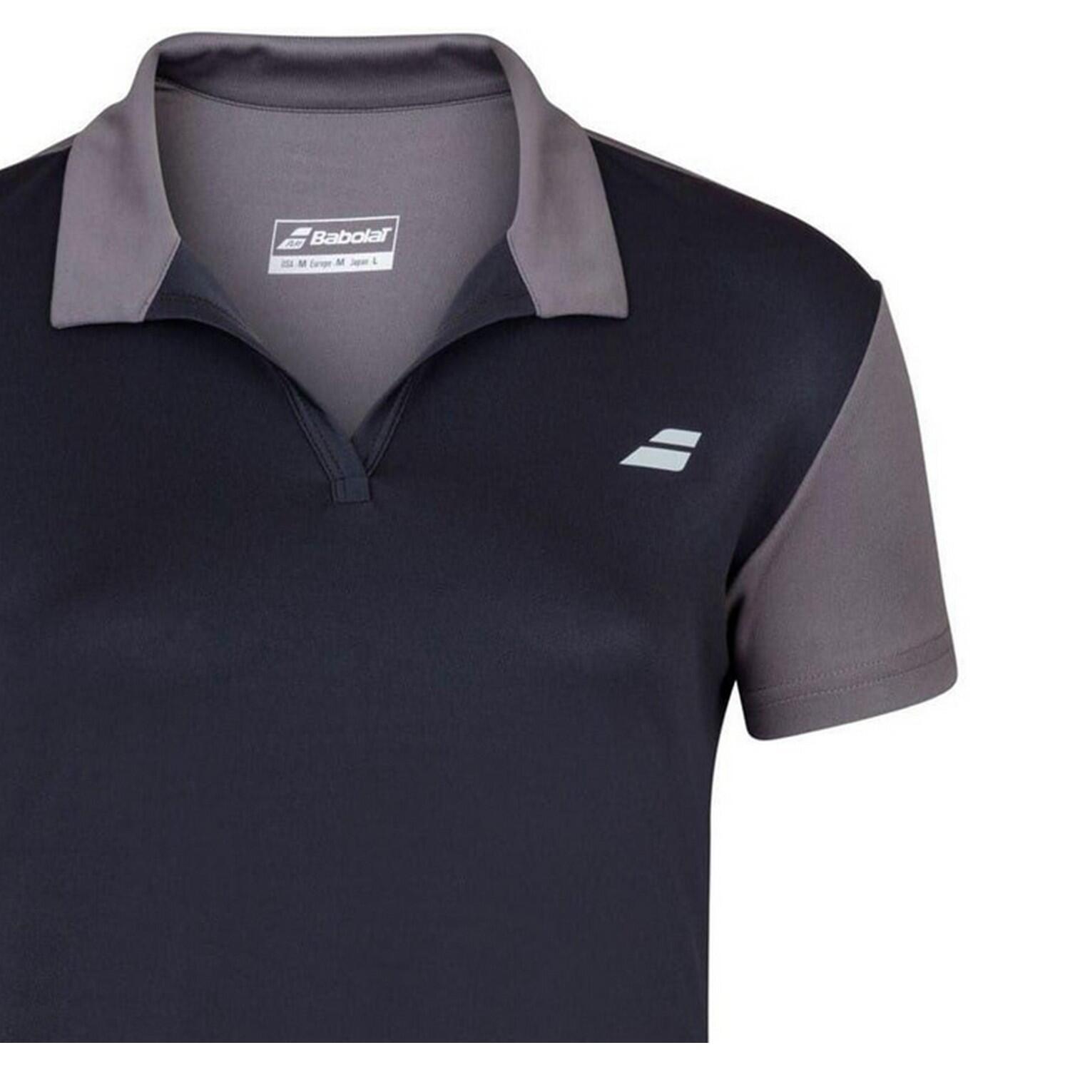 "Play" Poloshirt für Damen Schwarz 3/3