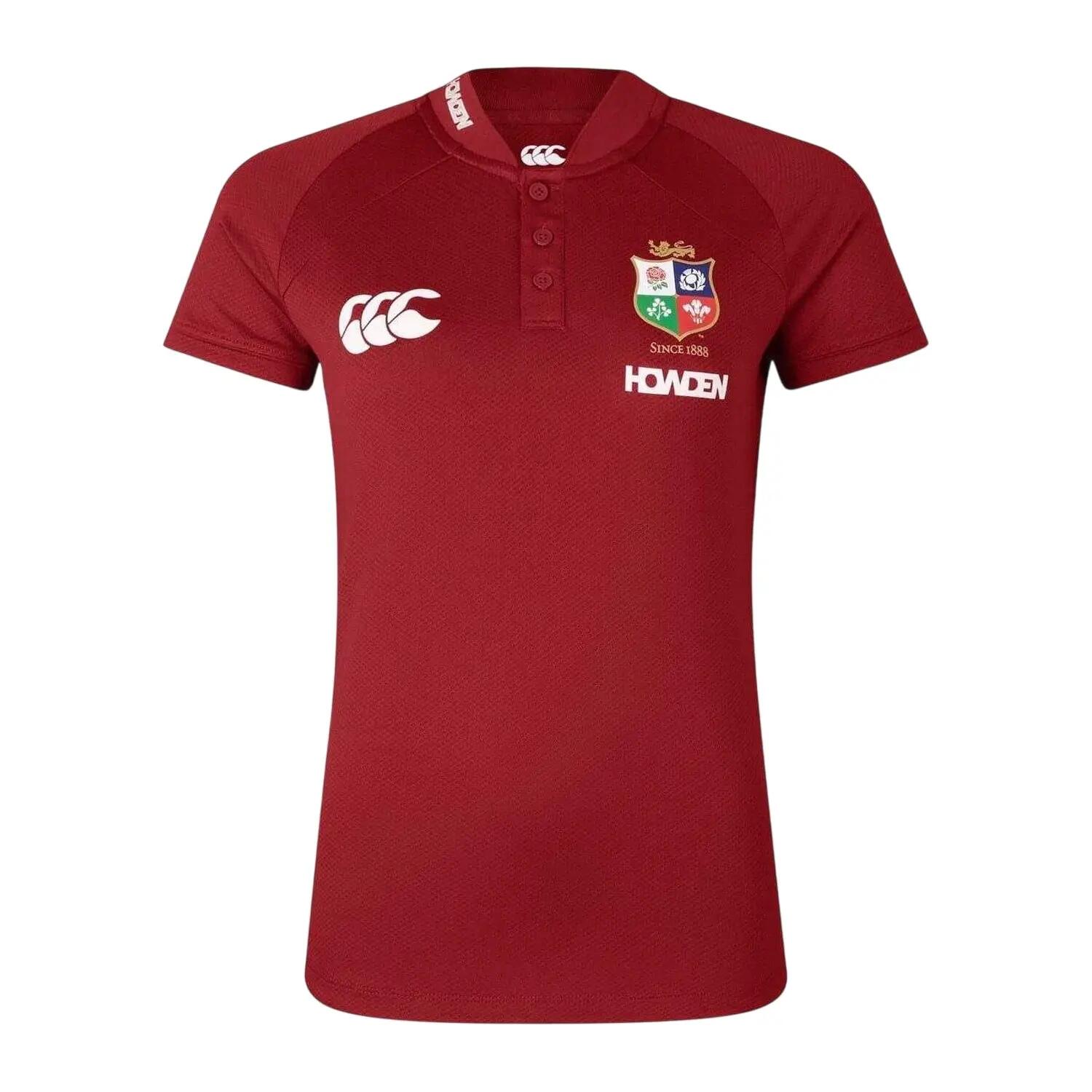 Polo Motif/style British & Irish Lions Femme (Rouge Écarlate) 2/4