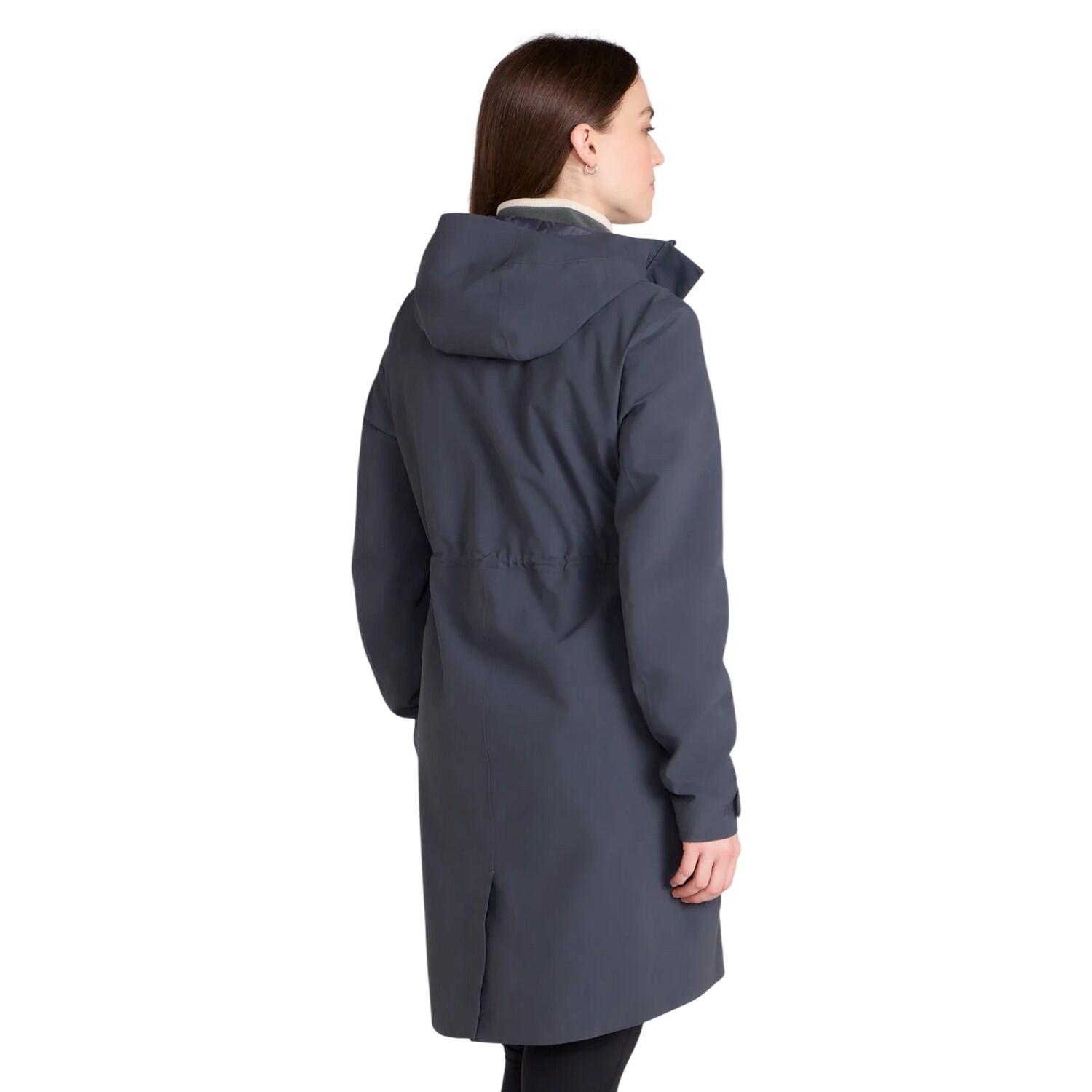 "Harbour" Parka für , Wasserfest Damen Holzkohle 3/4