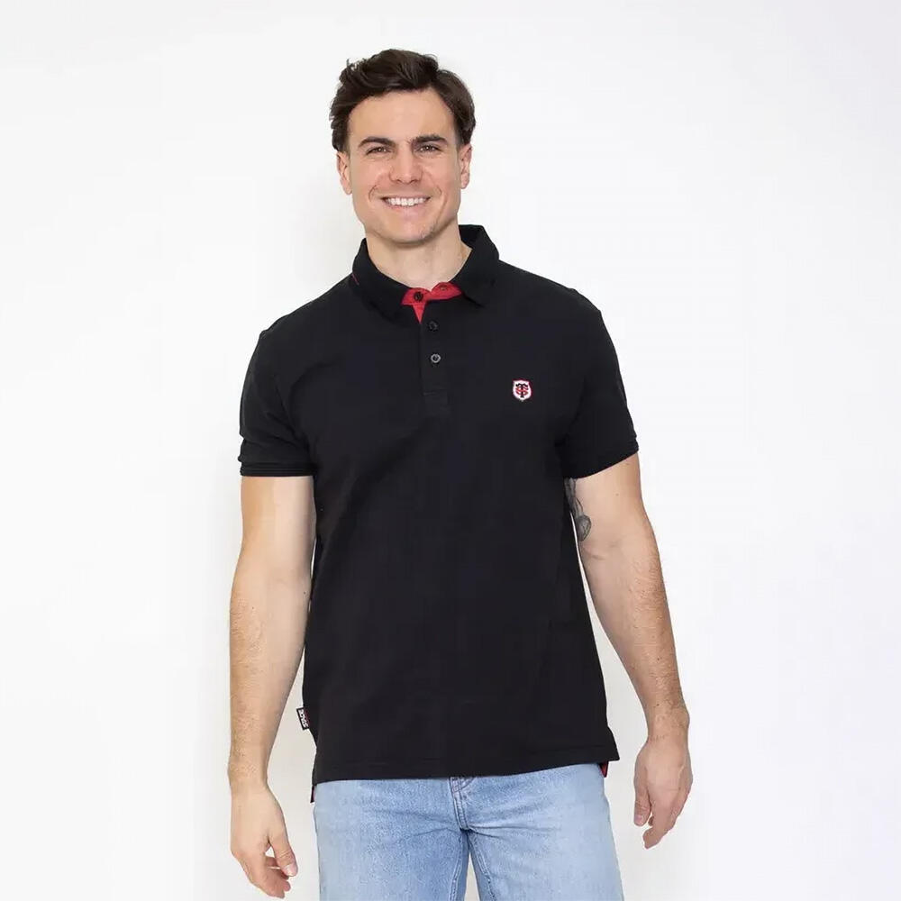 Polo Homme Painter Black Stade Toulousain