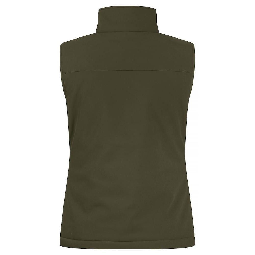 Weste SoftshellPanele für Damen Nebelgrün 2/6