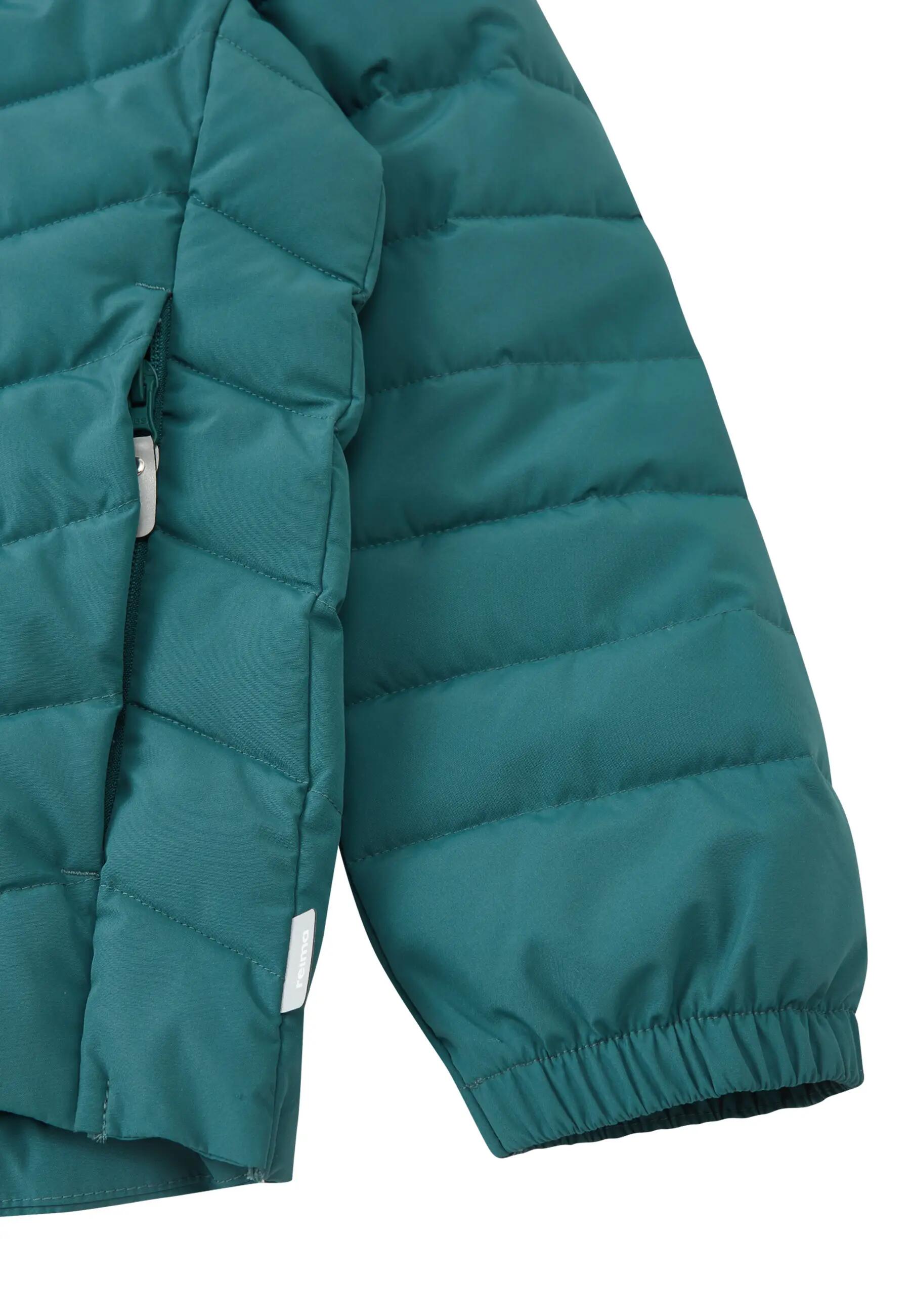 Giacca trapuntata per bambini Uumaja Dark Teal 6/7