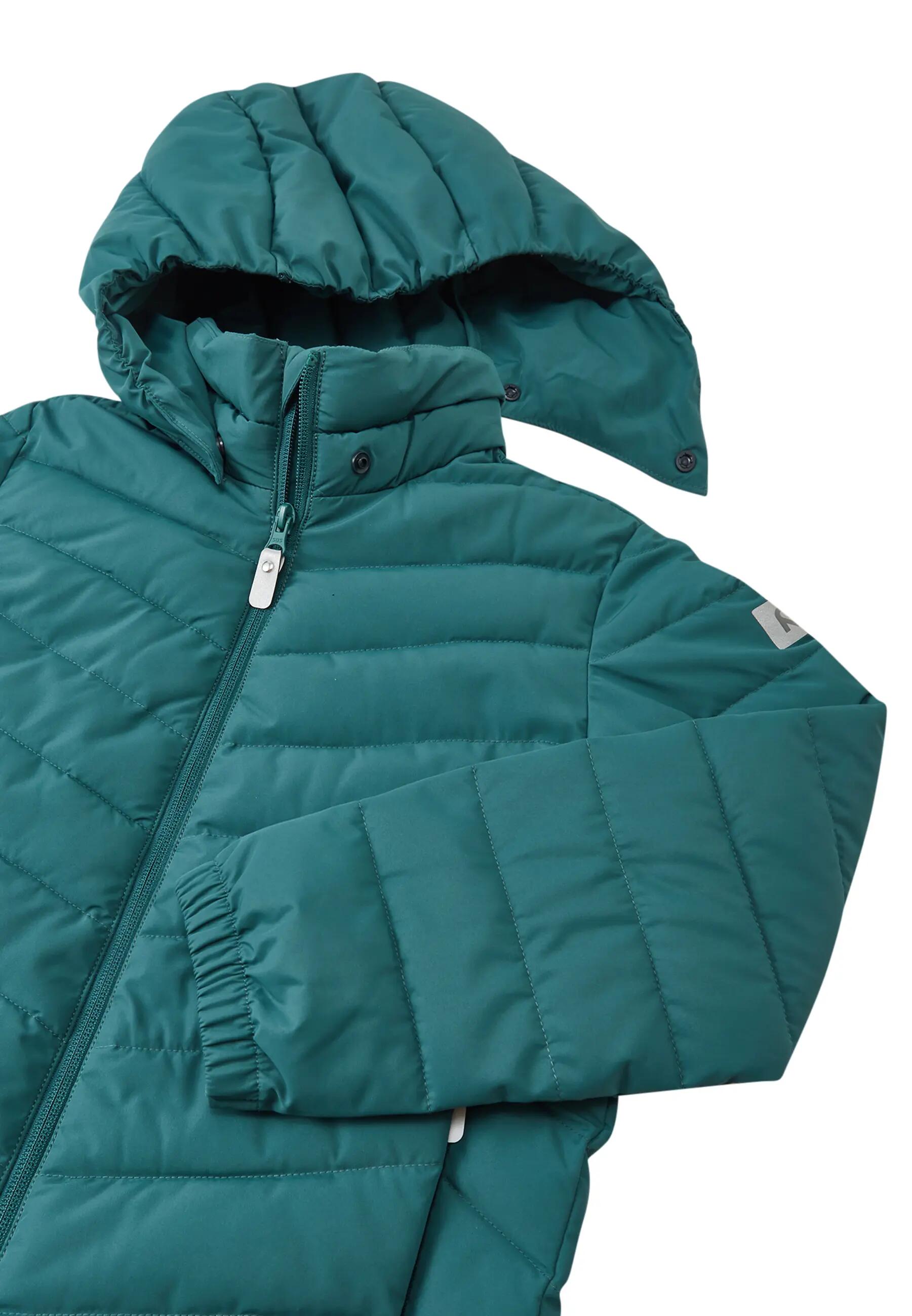 Giacca trapuntata per bambini Uumaja Dark Teal 4/7