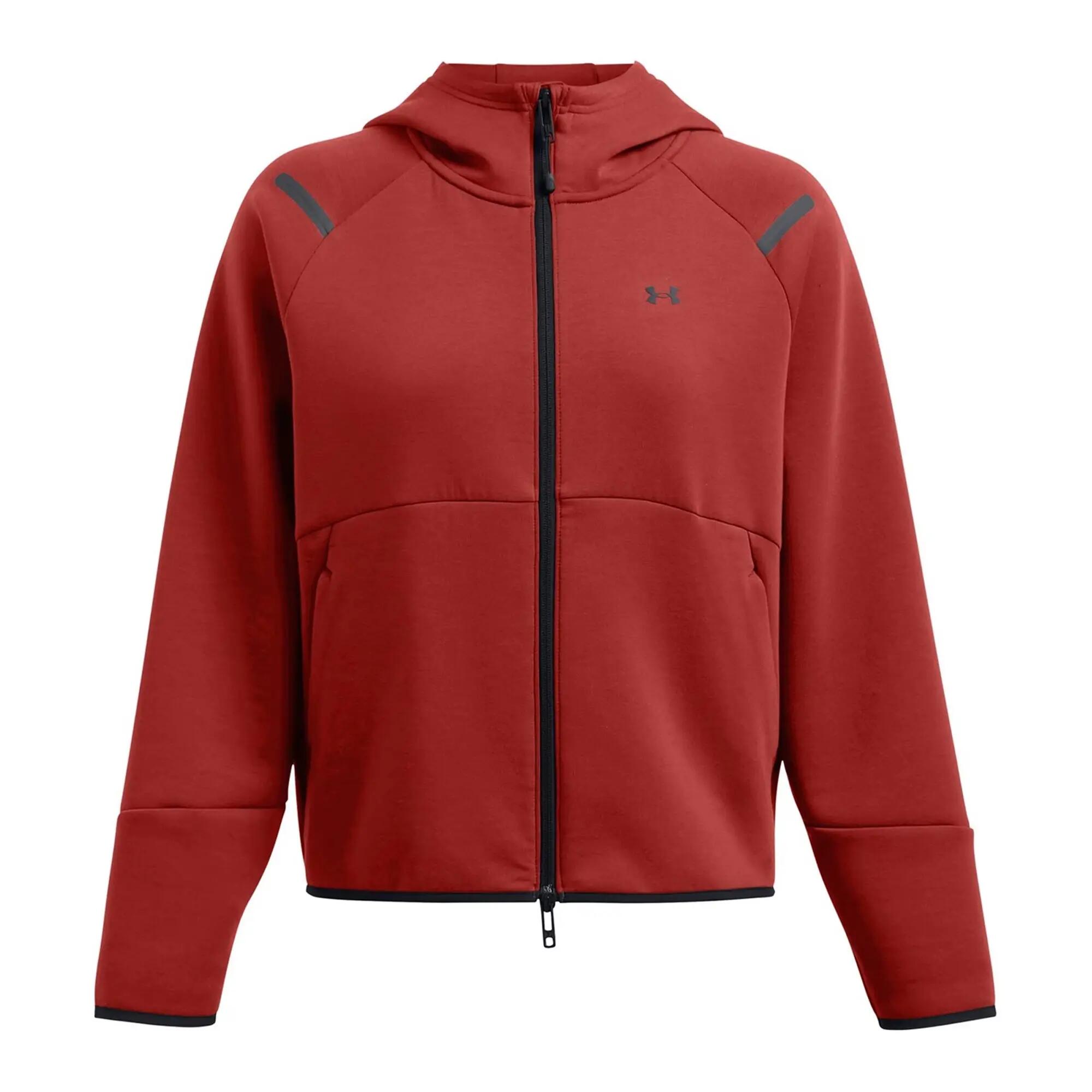 "Unstoppable" Sweatjacke für Damen Orange 2/5