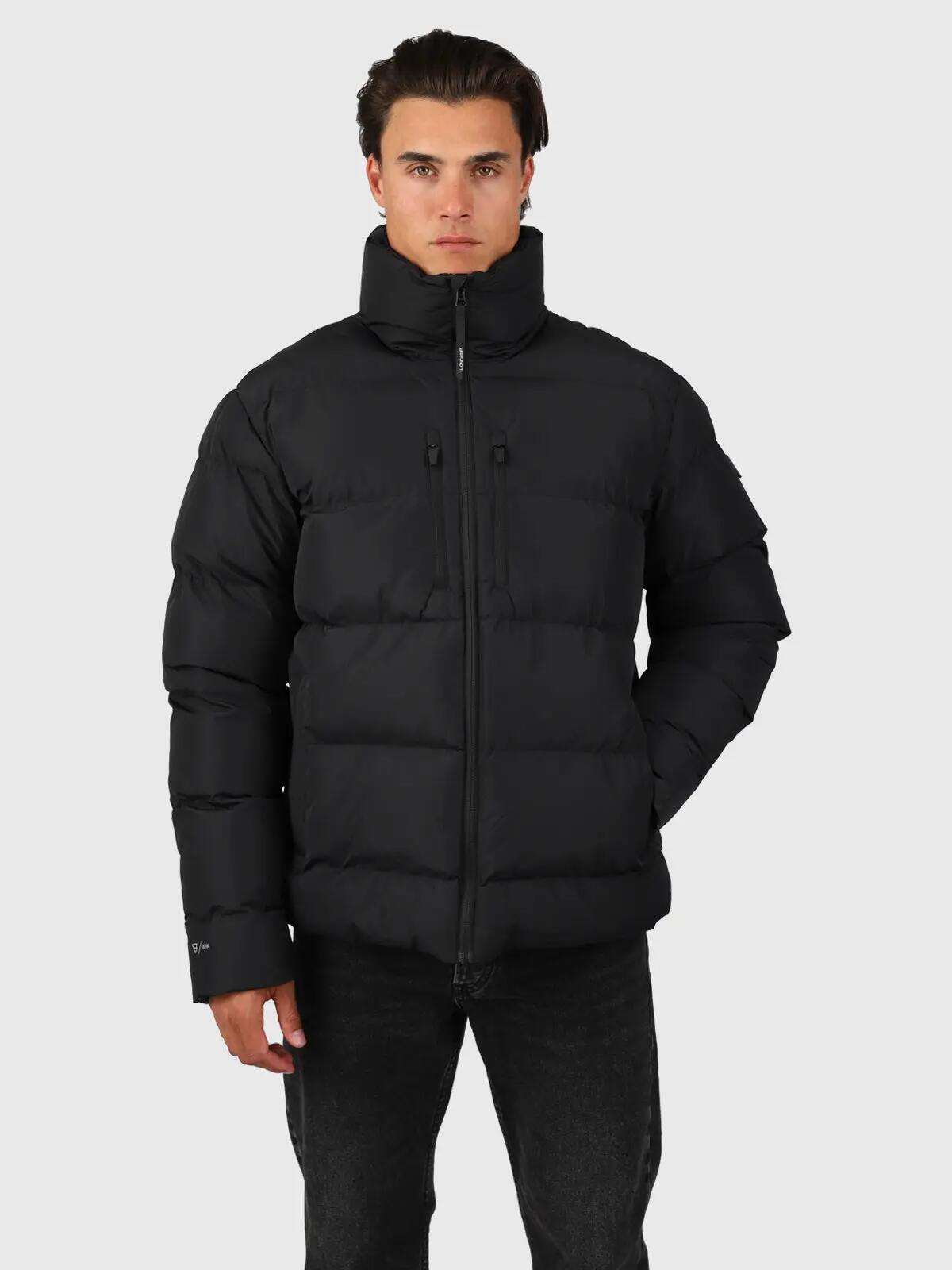 Baleandro Herren Jacke Mode Recycelte Materialien Black 4/4