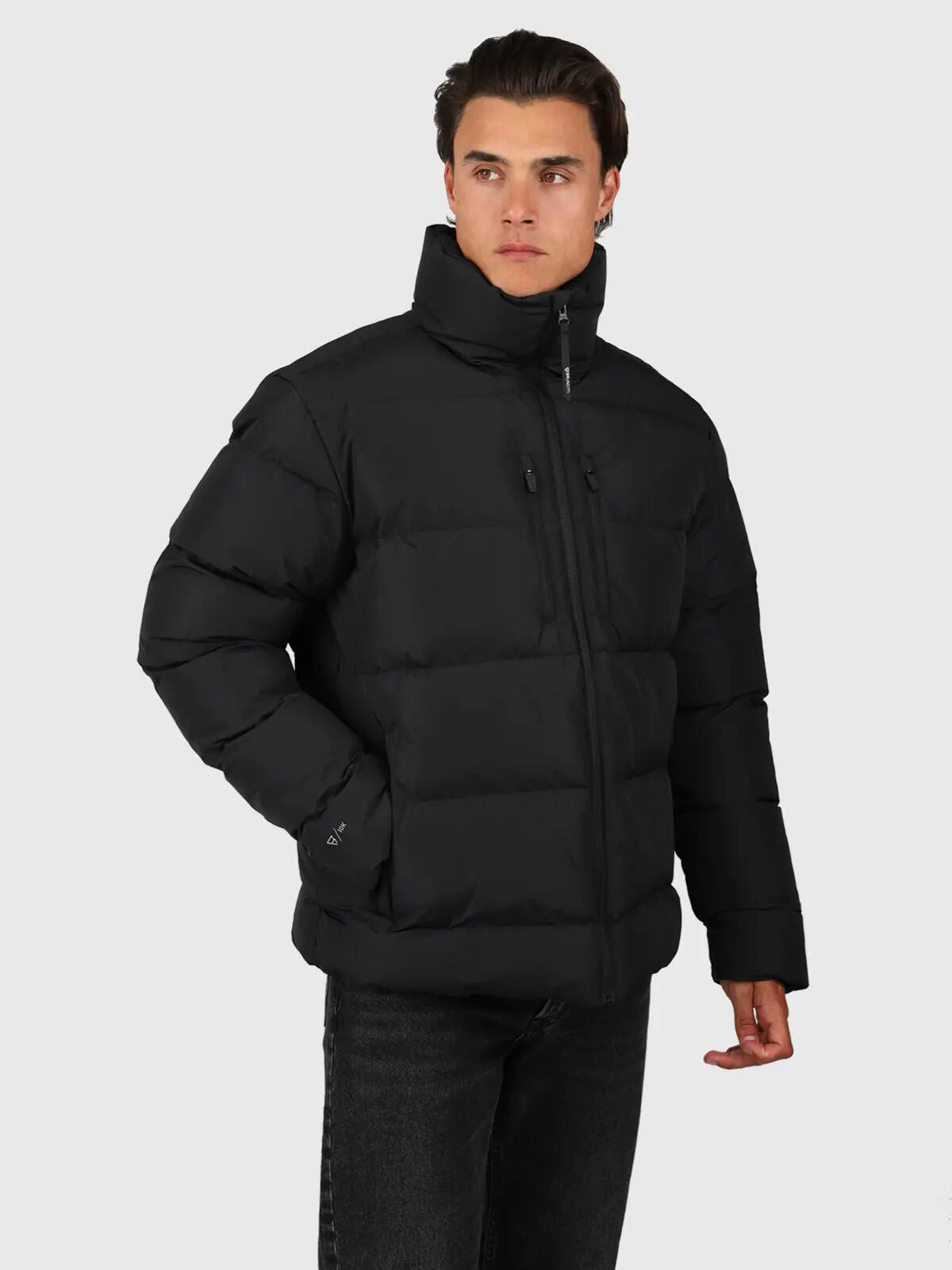 Baleandro Herren Jacke Mode Recycelte Materialien Black 3/4