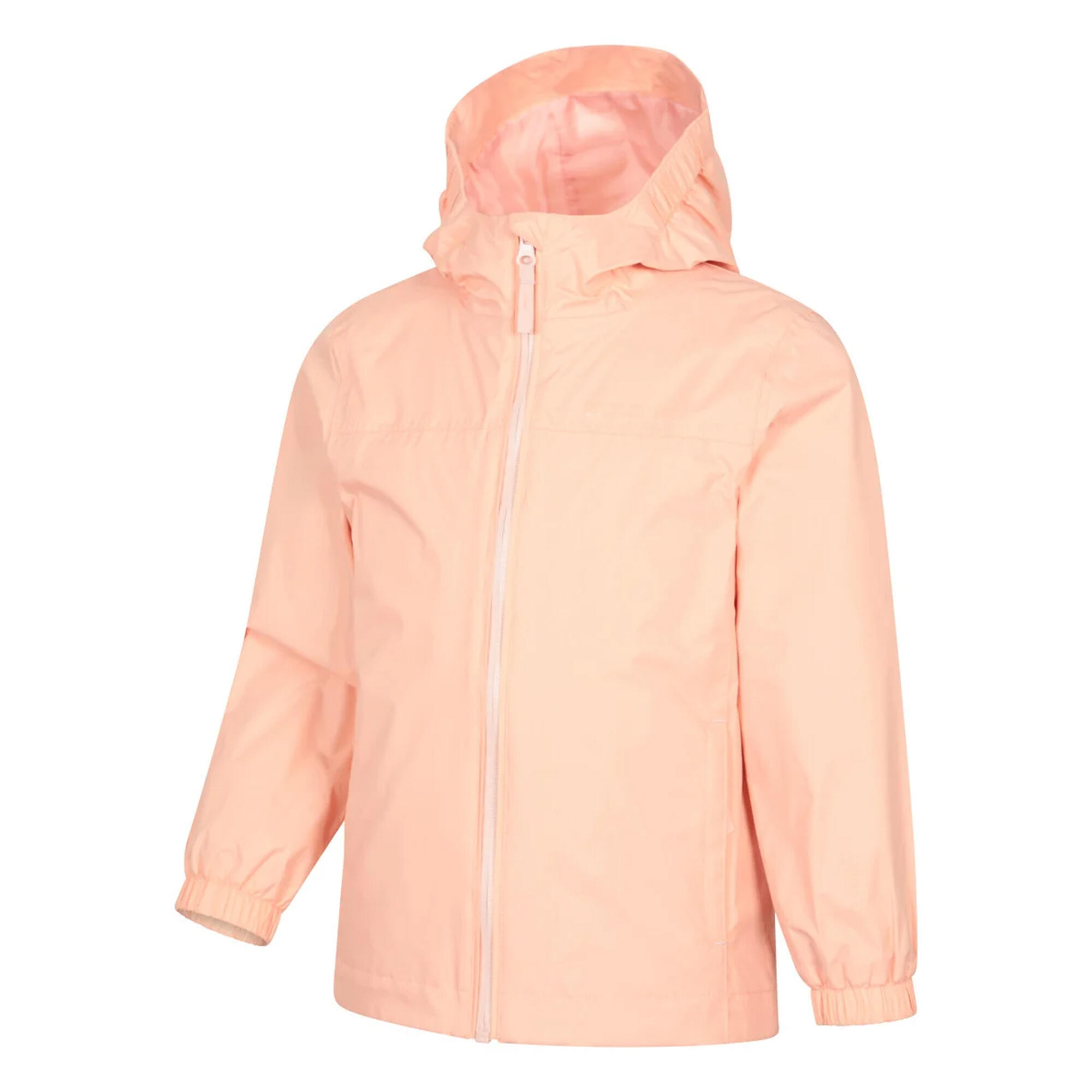 Childrens/Kids Torrent Waterproof Jacket (Pink) 3/3