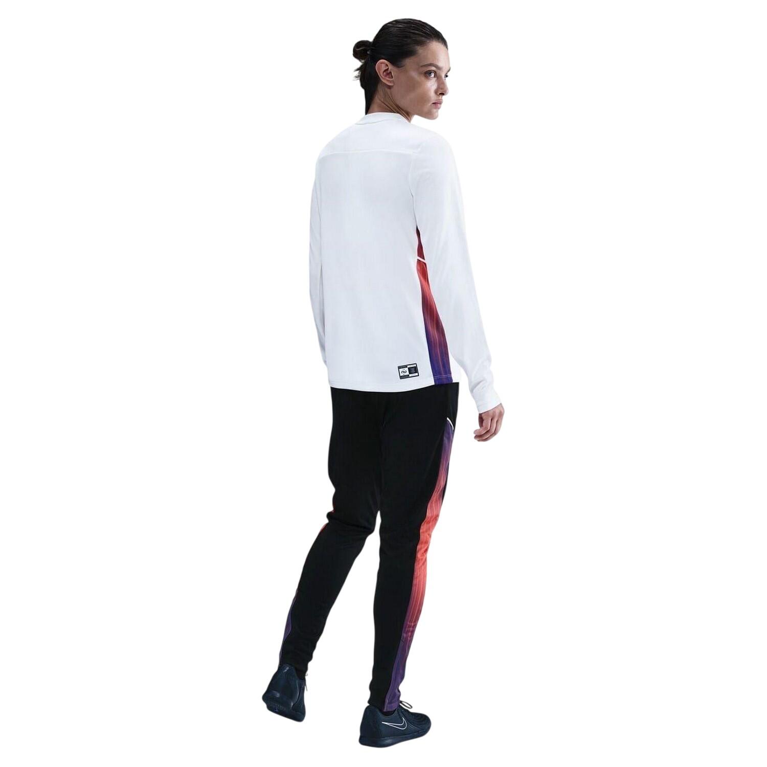 Pantaloni Da Jogging Blocchi Di Colore Conico Donna Nike Track Nero 2/4