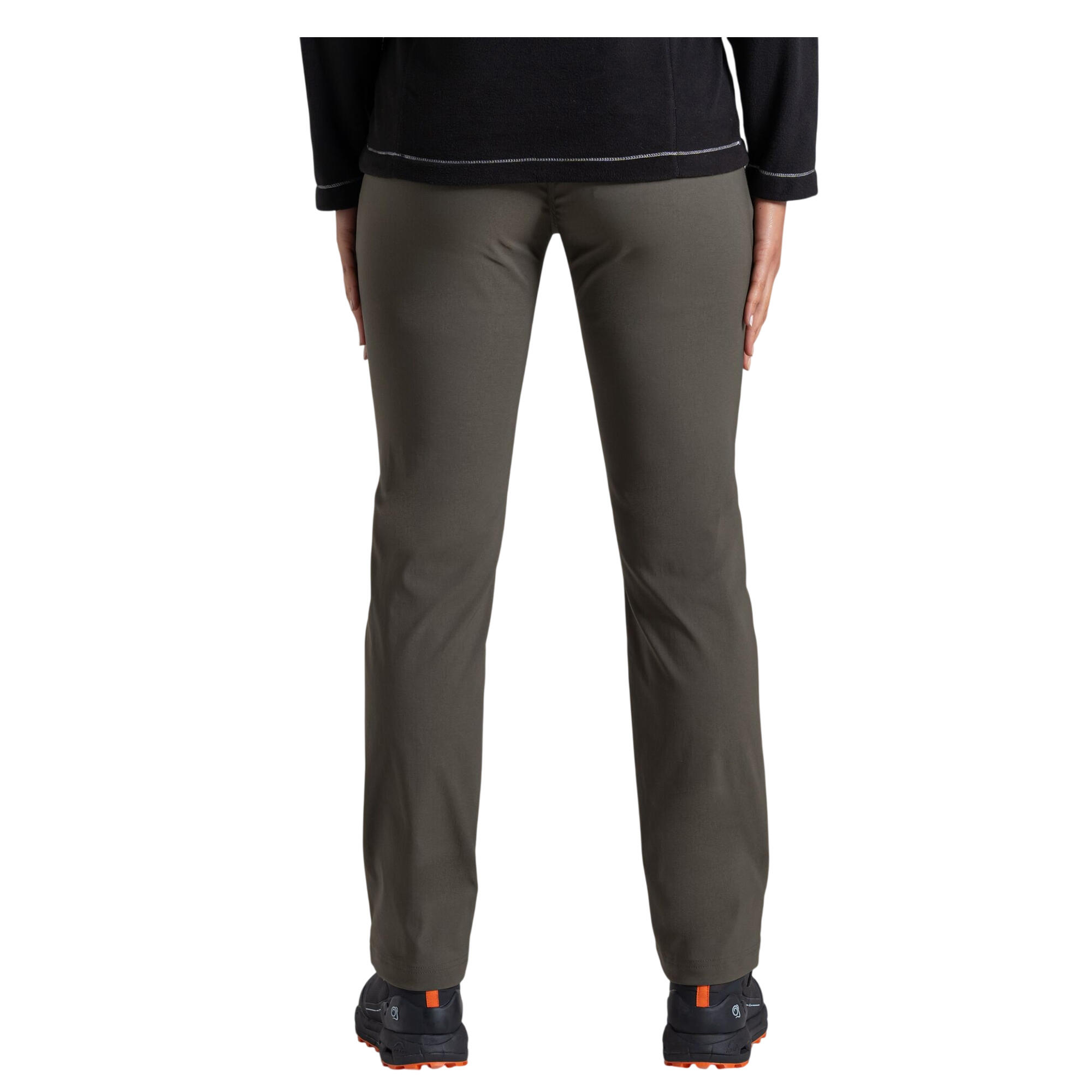 Pantalon Uni À Taille Mihaute KIWI PRO Femme (Kaki) 3/5